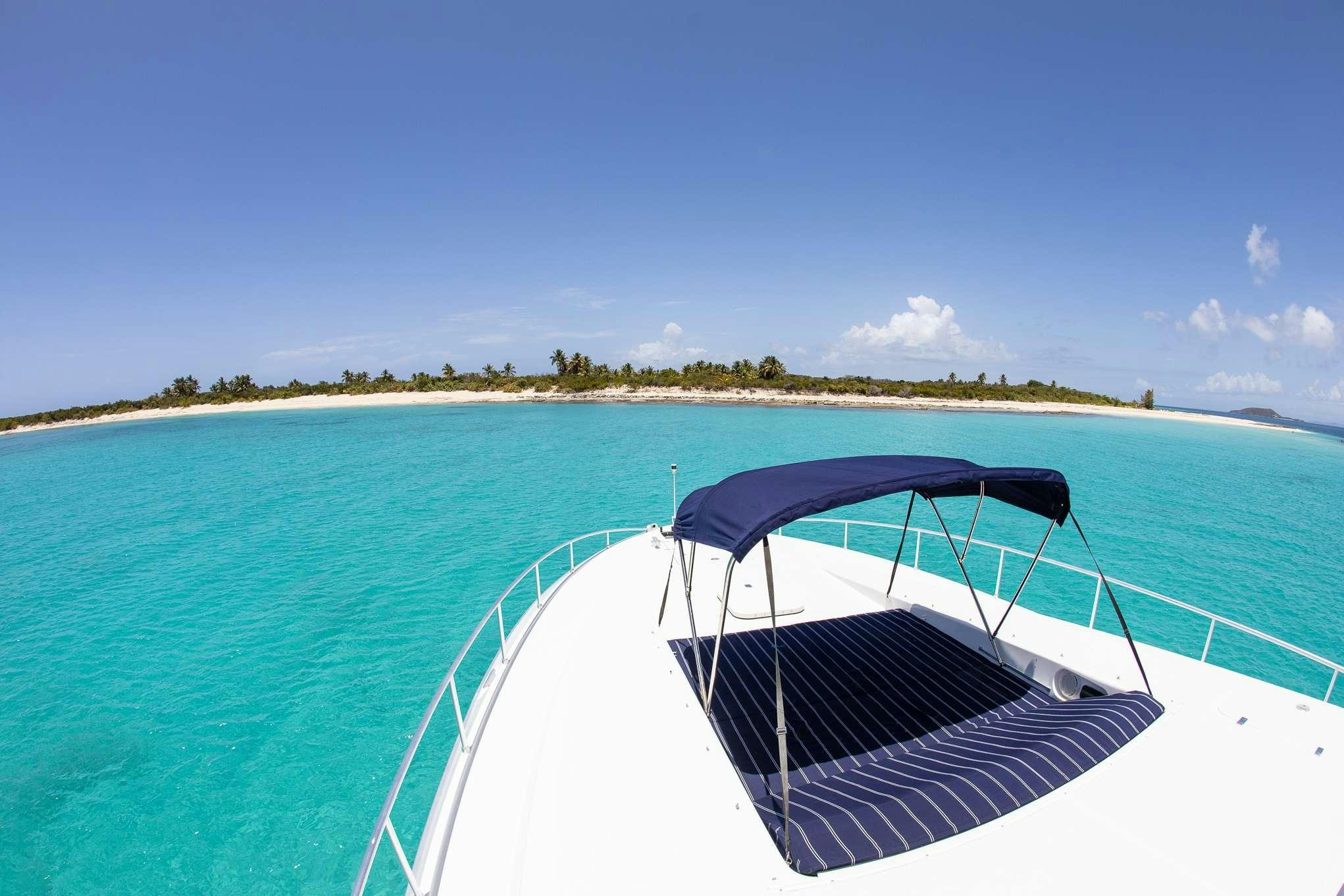 a boat on the water aboard EMILIA Yacht for Charter