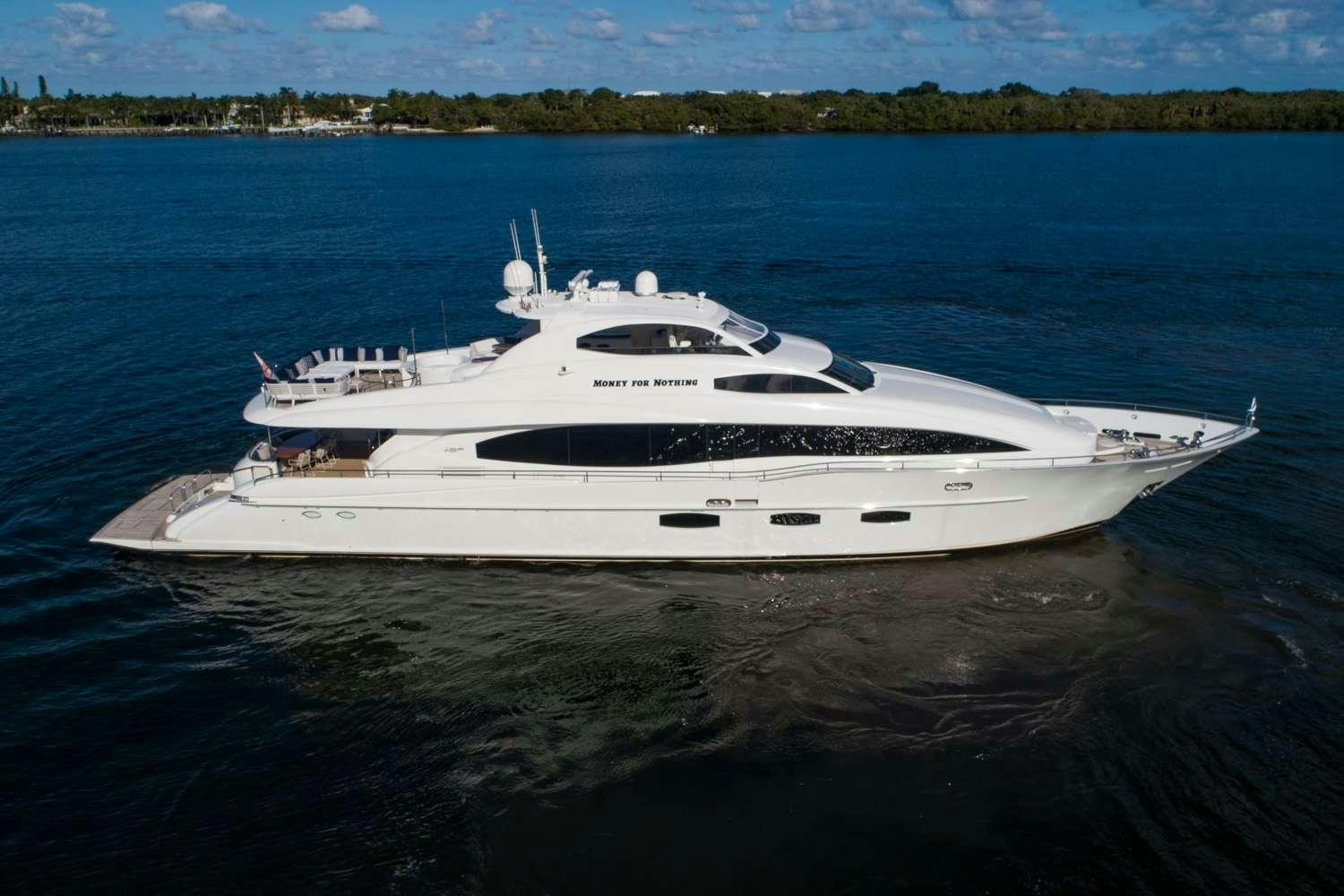 a white yacht in the water aboard QTR Yacht for Charter