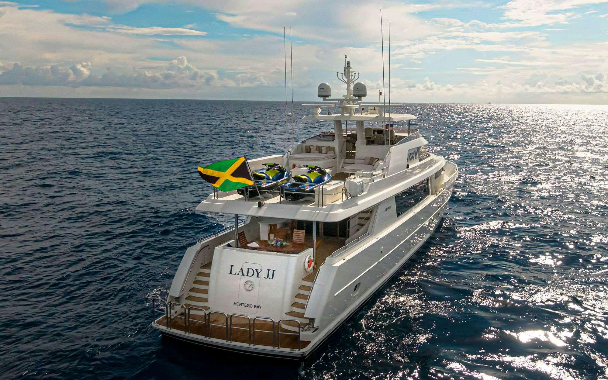 a boat in the water aboard JEANNIETINI Yacht for Charter