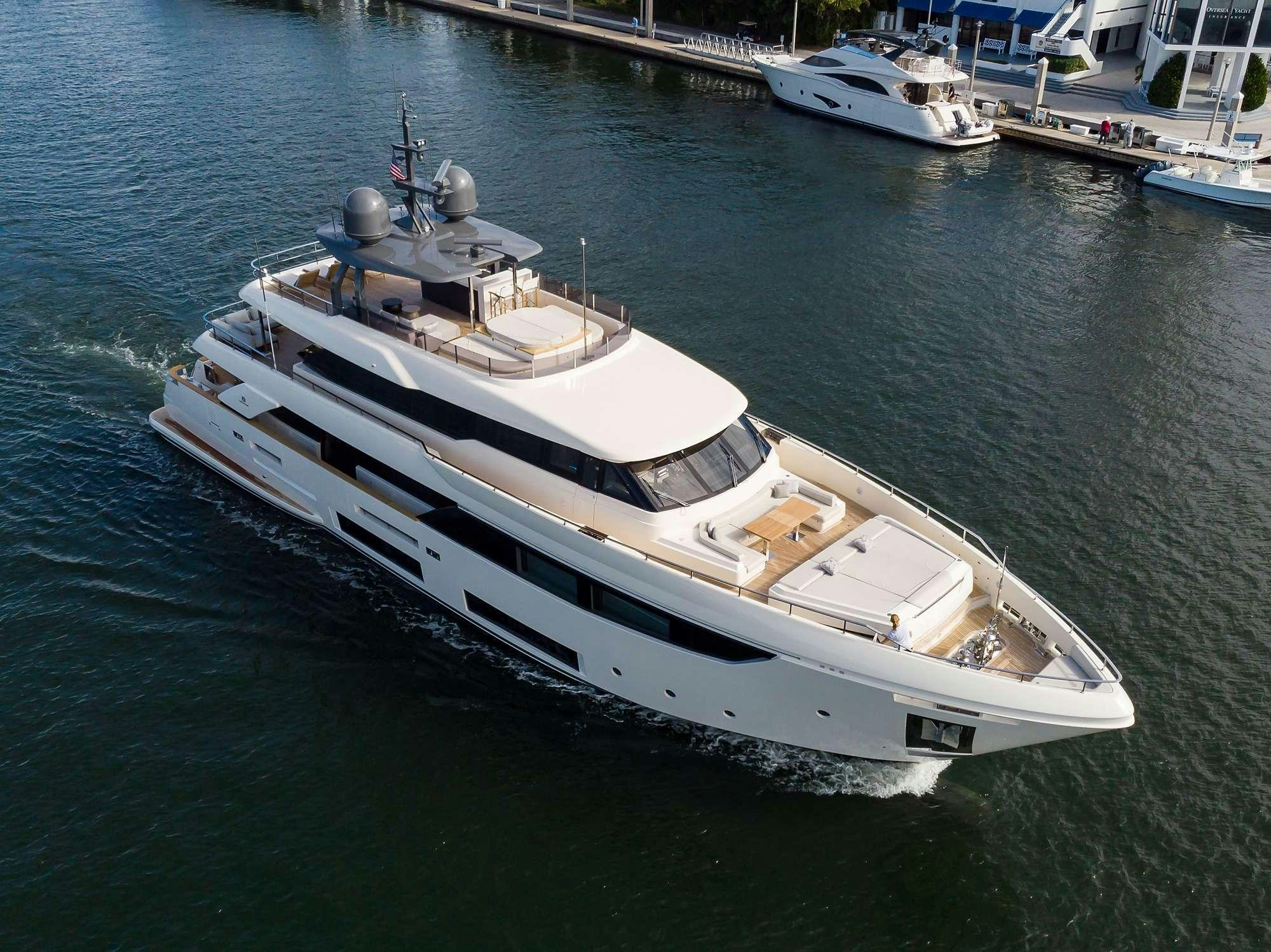 a boat on the water aboard GIOIA Yacht for Charter
