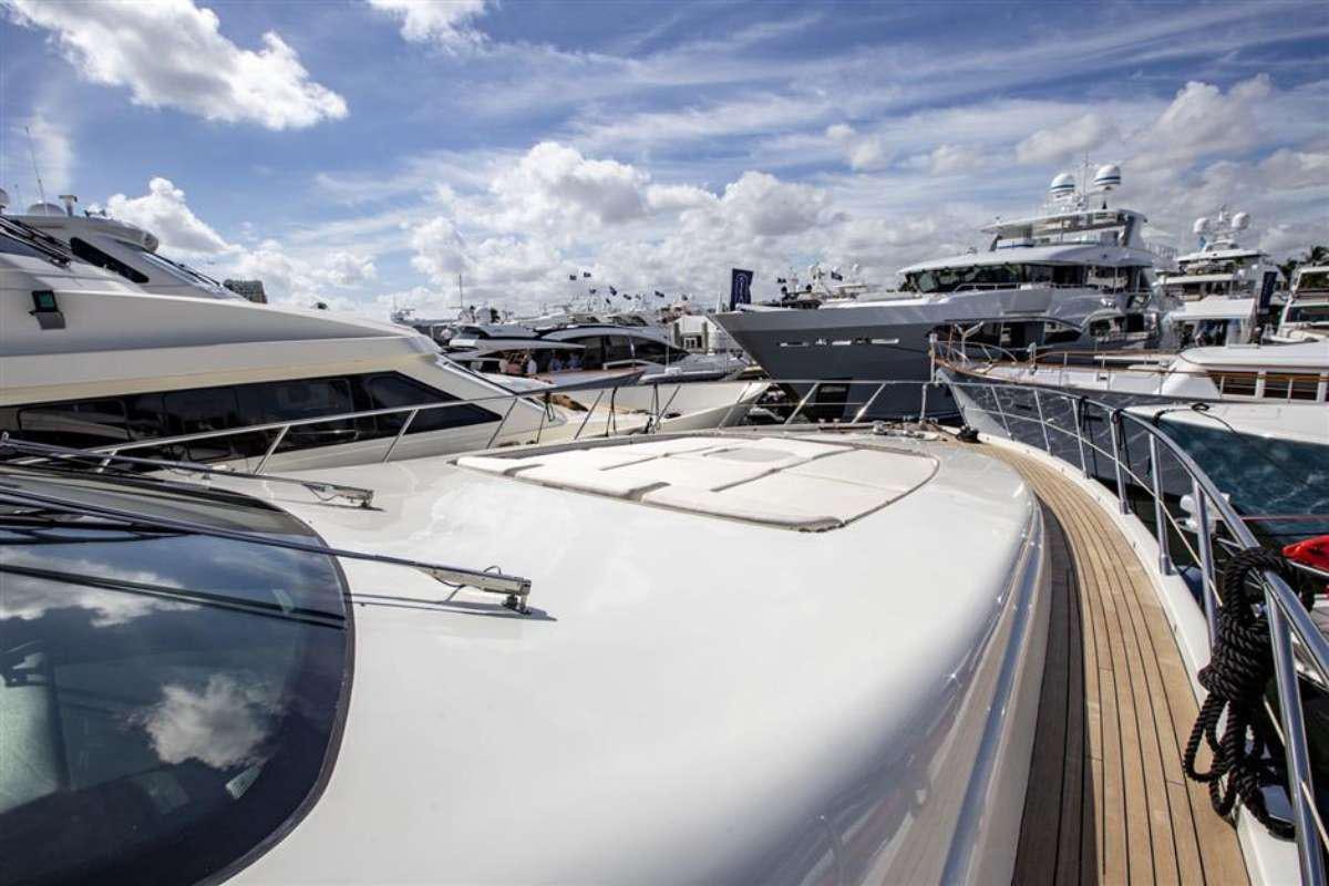 a boat on the water aboard EVA Yacht for Charter