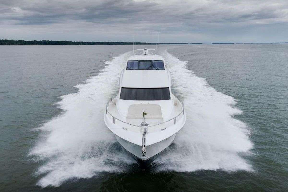 a boat on the water aboard COPAY Yacht for Charter