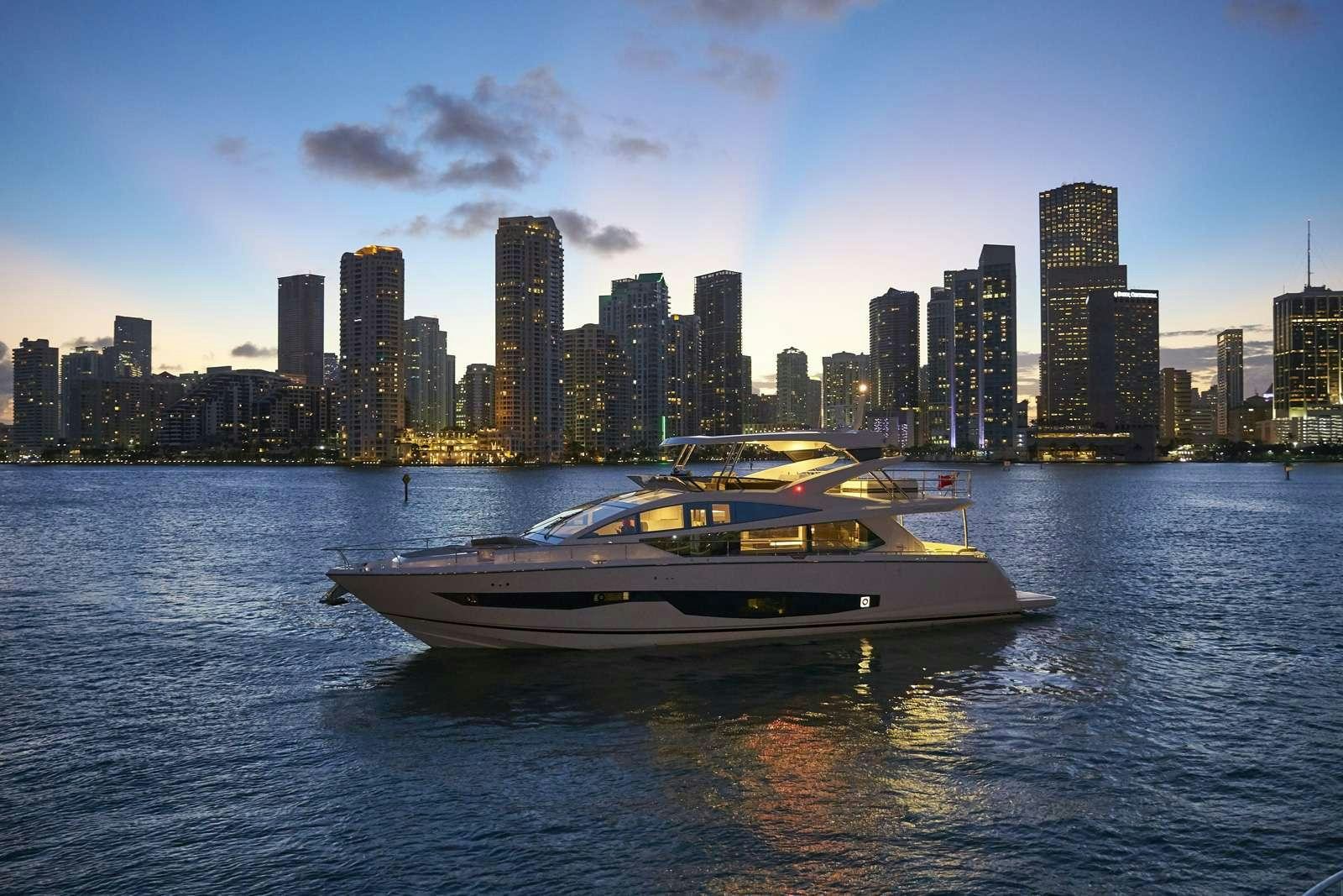 a boat on the water aboard pearl Yacht for Charter