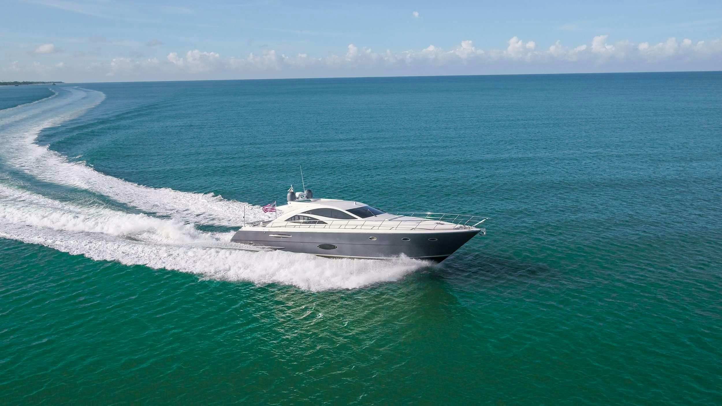 a boat on the water aboard SHOWBOAT Yacht for Charter