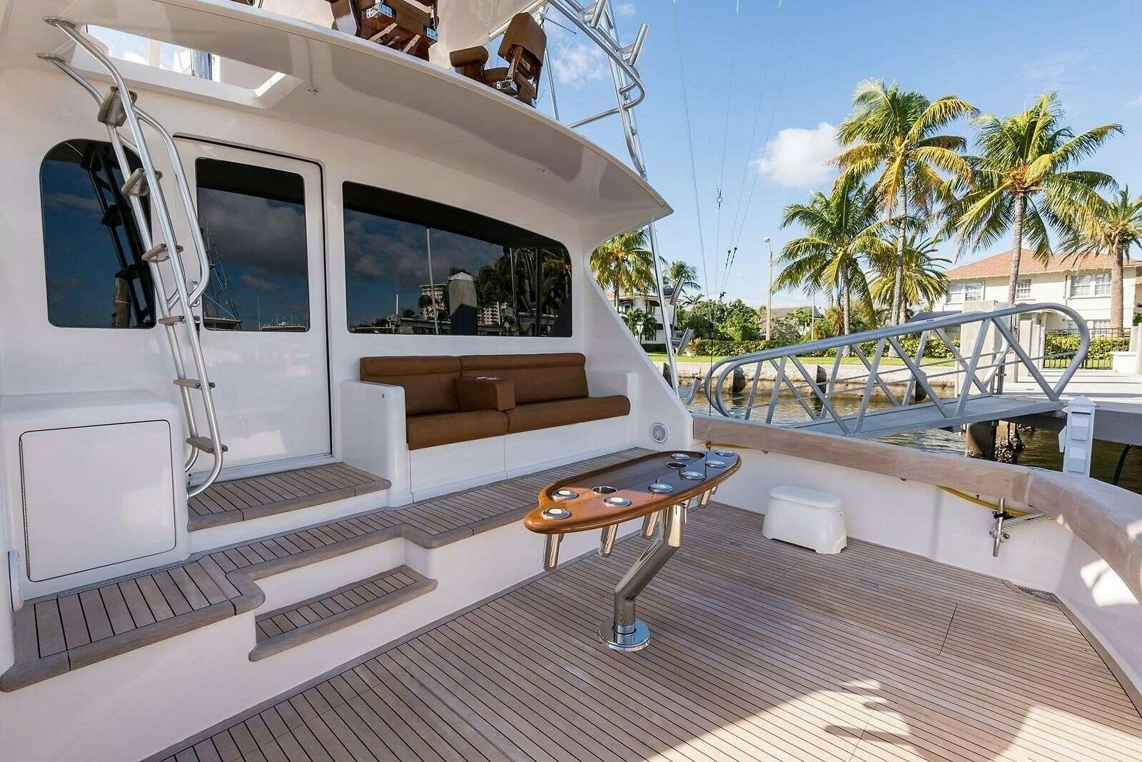 a boat on the water aboard JAYWALKER Yacht for Charter