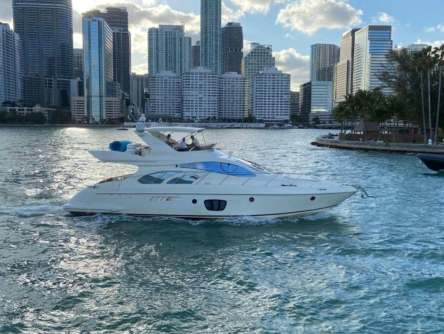a boat in the water aboard at last Yacht for Charter