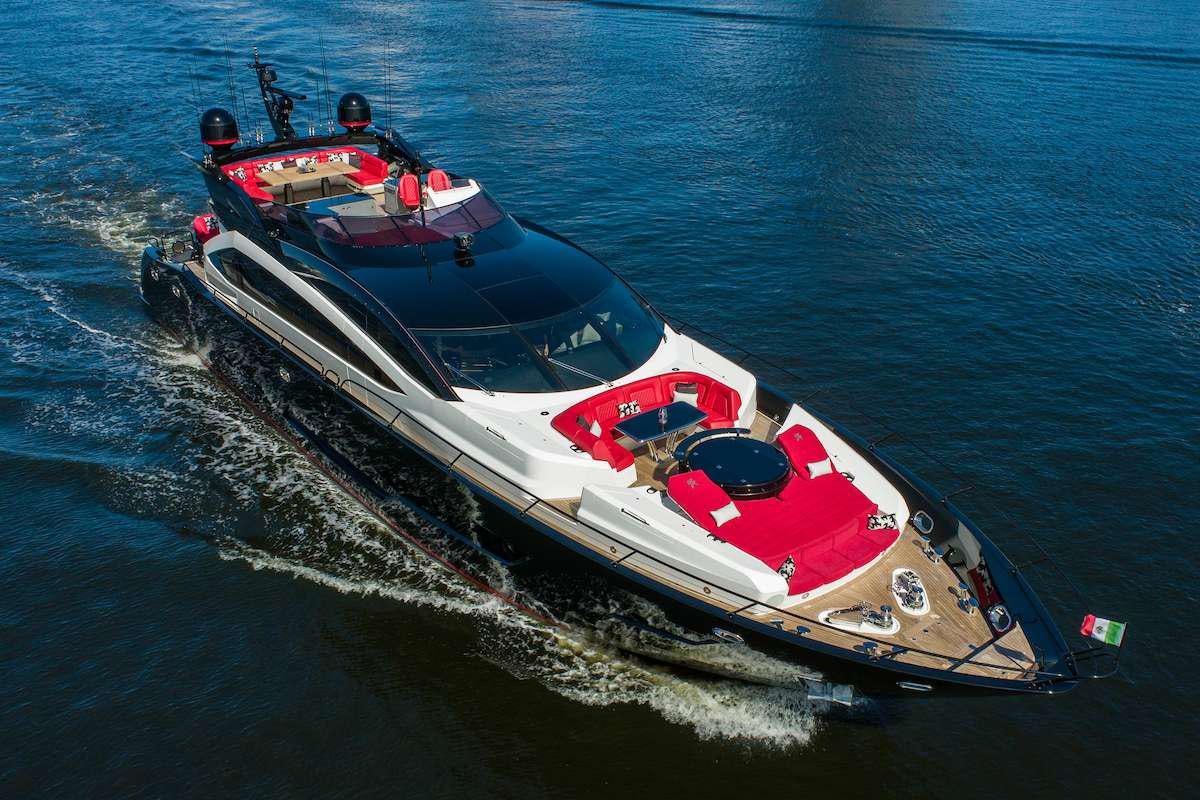 a boat on the water aboard CANELO Yacht for Charter