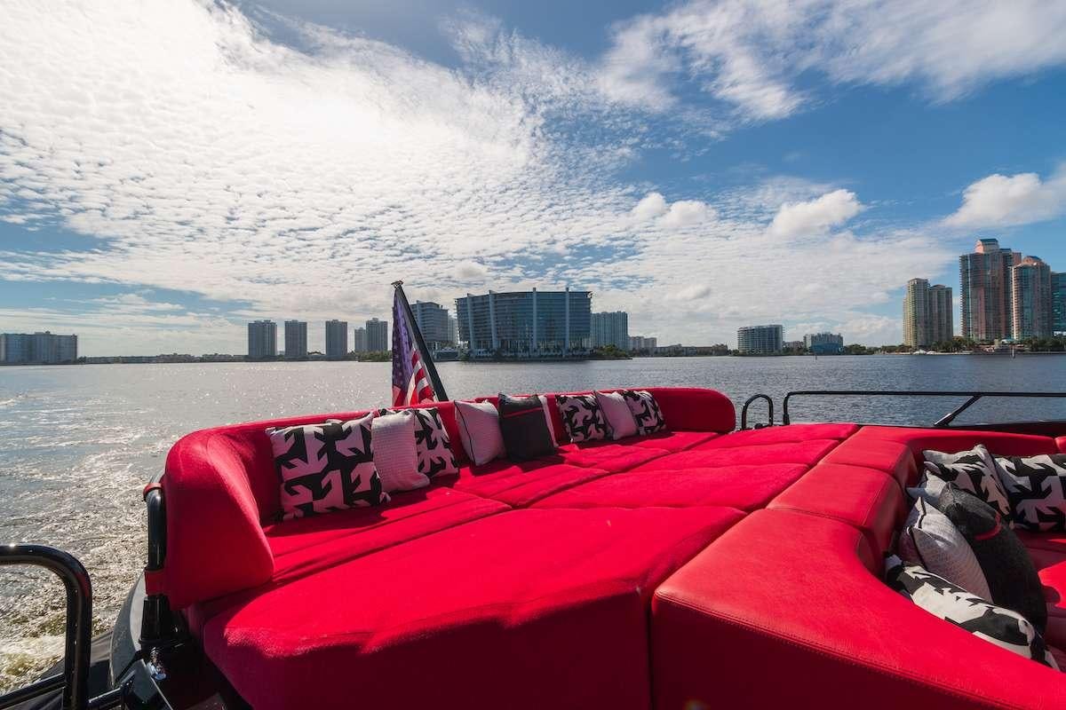 a boat on the water aboard CANELO Yacht for Charter