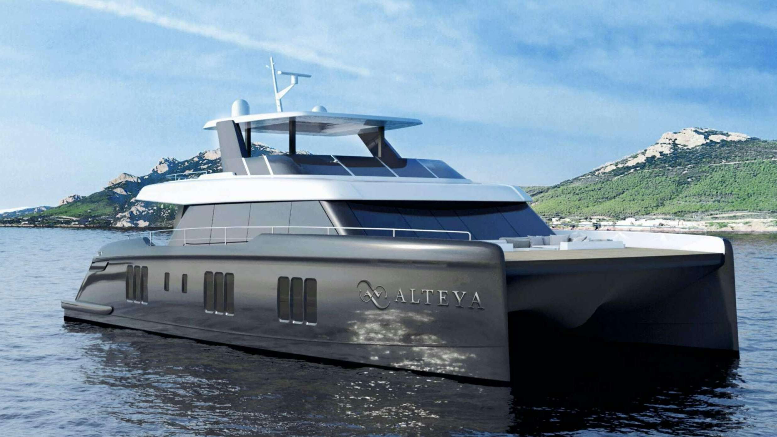 a boat on the water aboard ALTEYA (WINTER) Yacht for Charter