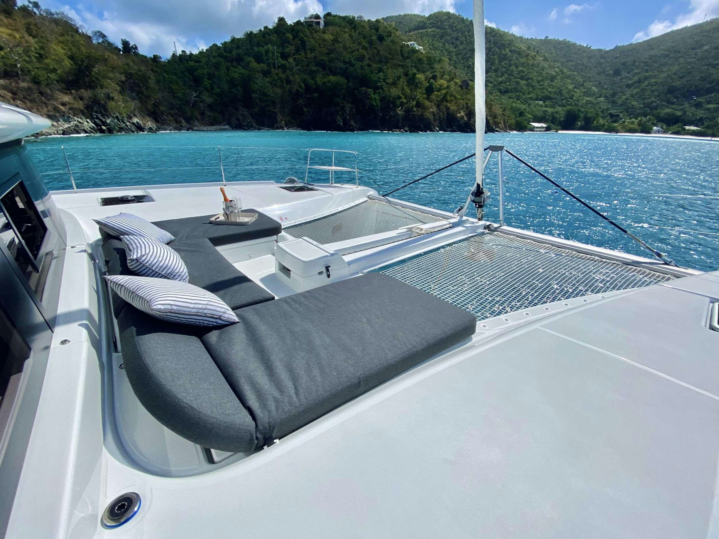 a boat on the water aboard EASIR II Yacht for Charter