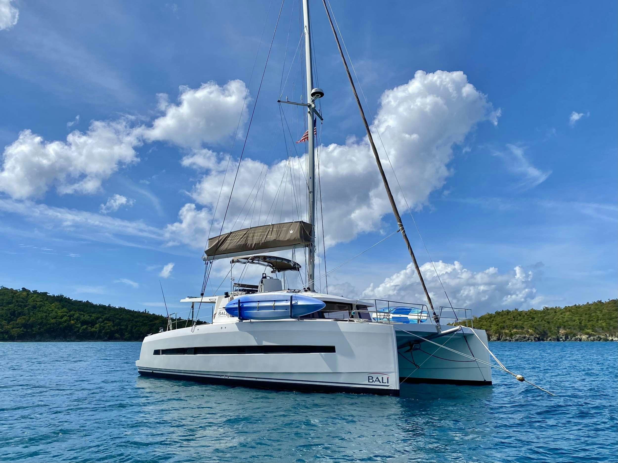 a boat on the water aboard FREESTYLE Yacht for Charter