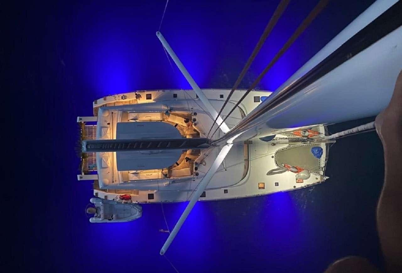 a space shuttle in the air aboard ORION Yacht for Charter