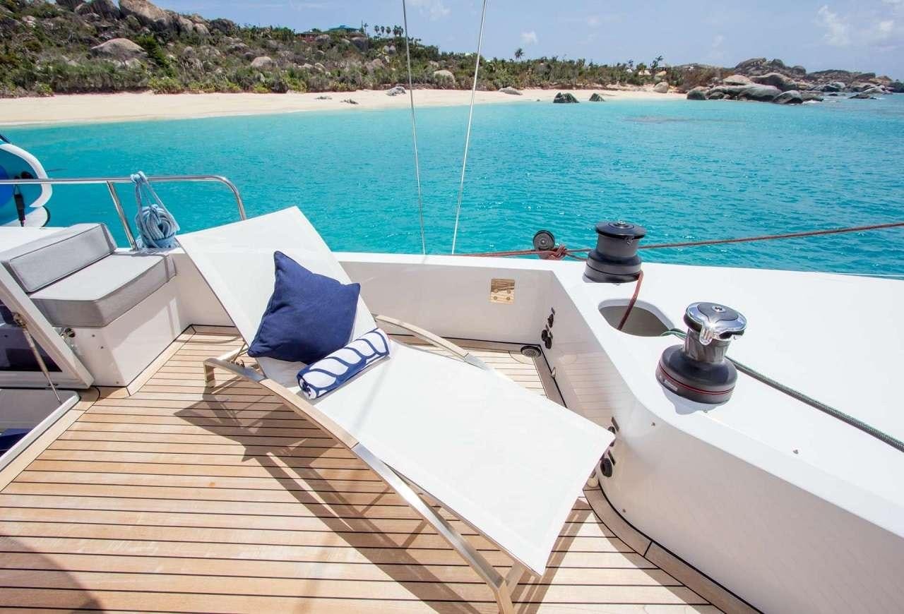 a boat on a body of water aboard ORION Yacht for Charter