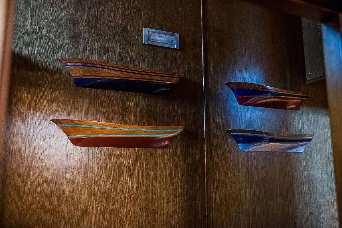 a group of different colored fish aboard ARKTOS Yacht for Charter