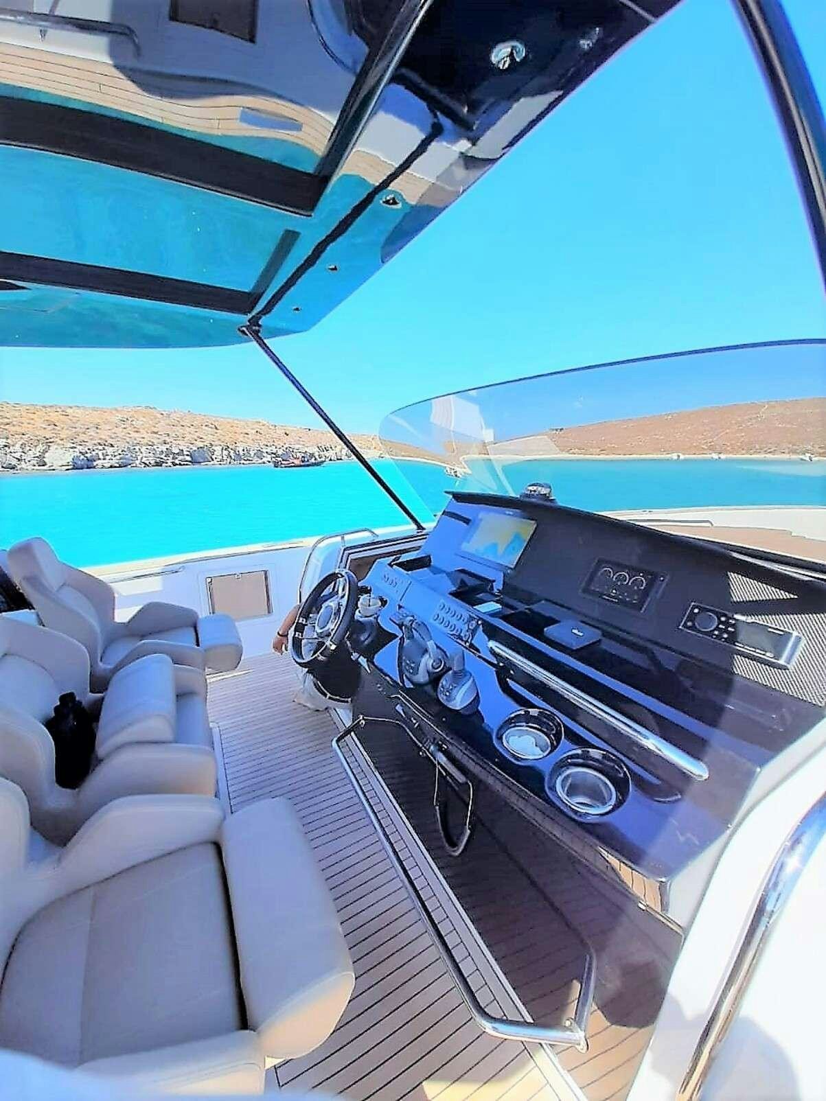 diagram aboard BABY D Yacht for Charter