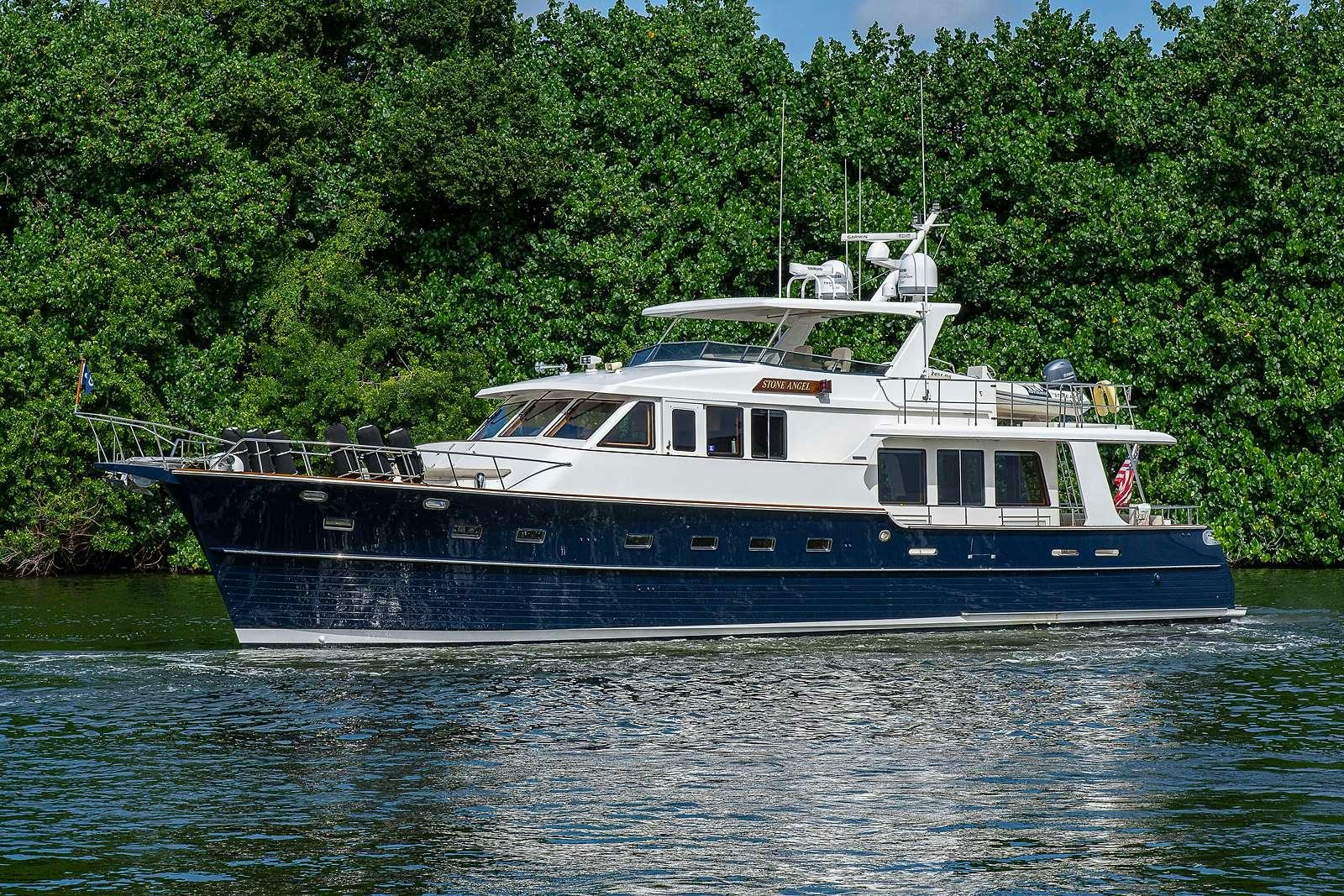 a boat on the water aboard ELLEON Yacht for Charter
