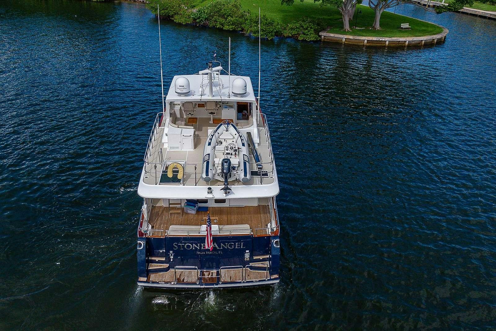 a boat on the water aboard ELLEON Yacht for Charter