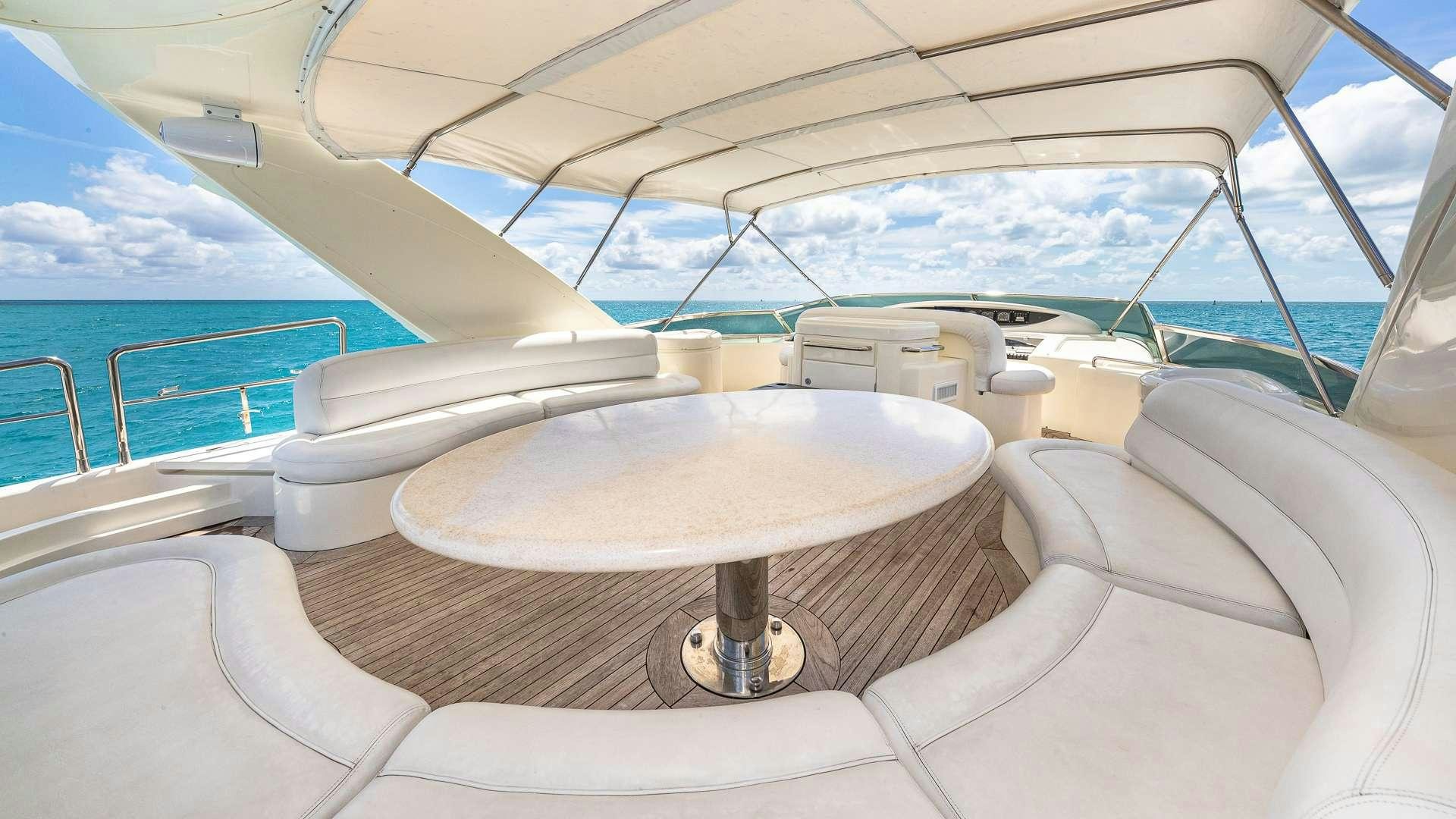 a boat on the water aboard grace Yacht for Charter