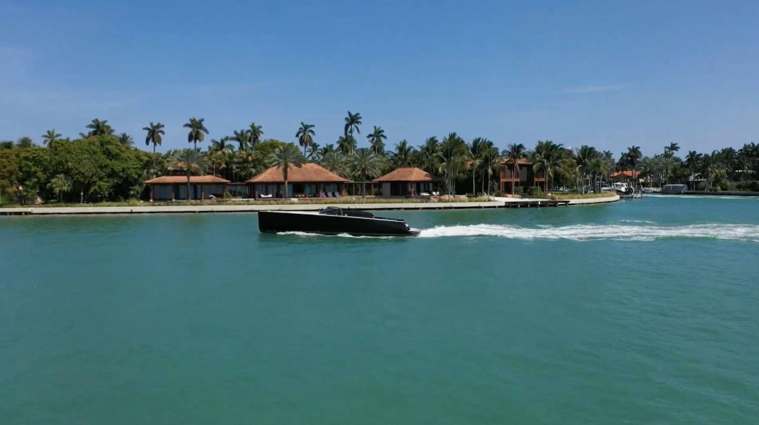 a boat on the water aboard BIG BANG Yacht for Charter