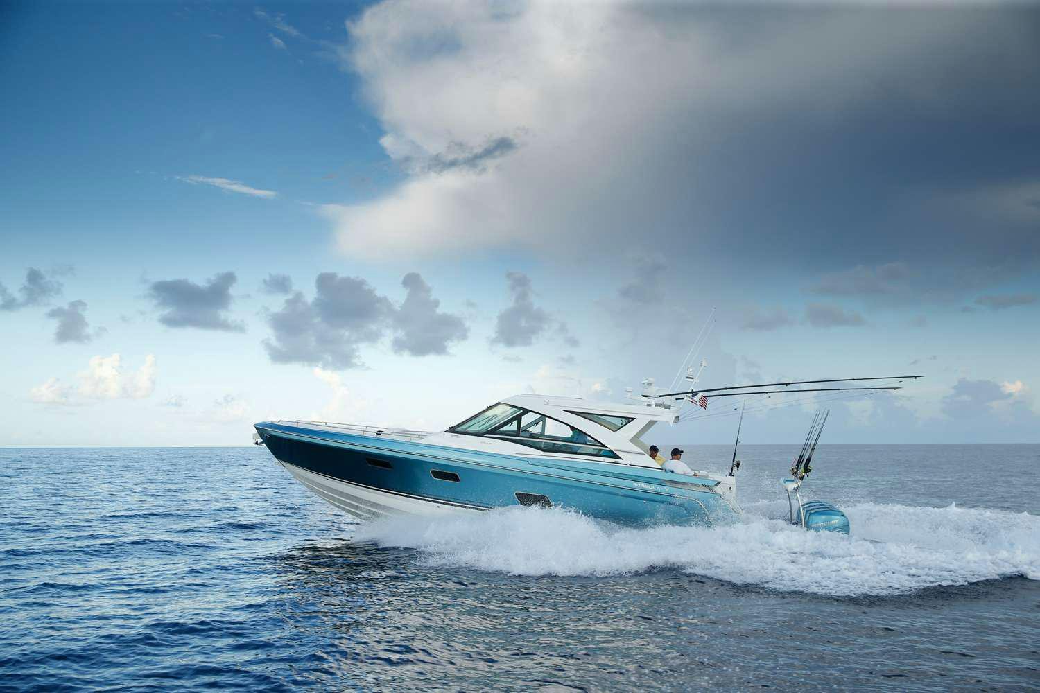 a boat on the water aboard Life Is Good Yacht for Charter
