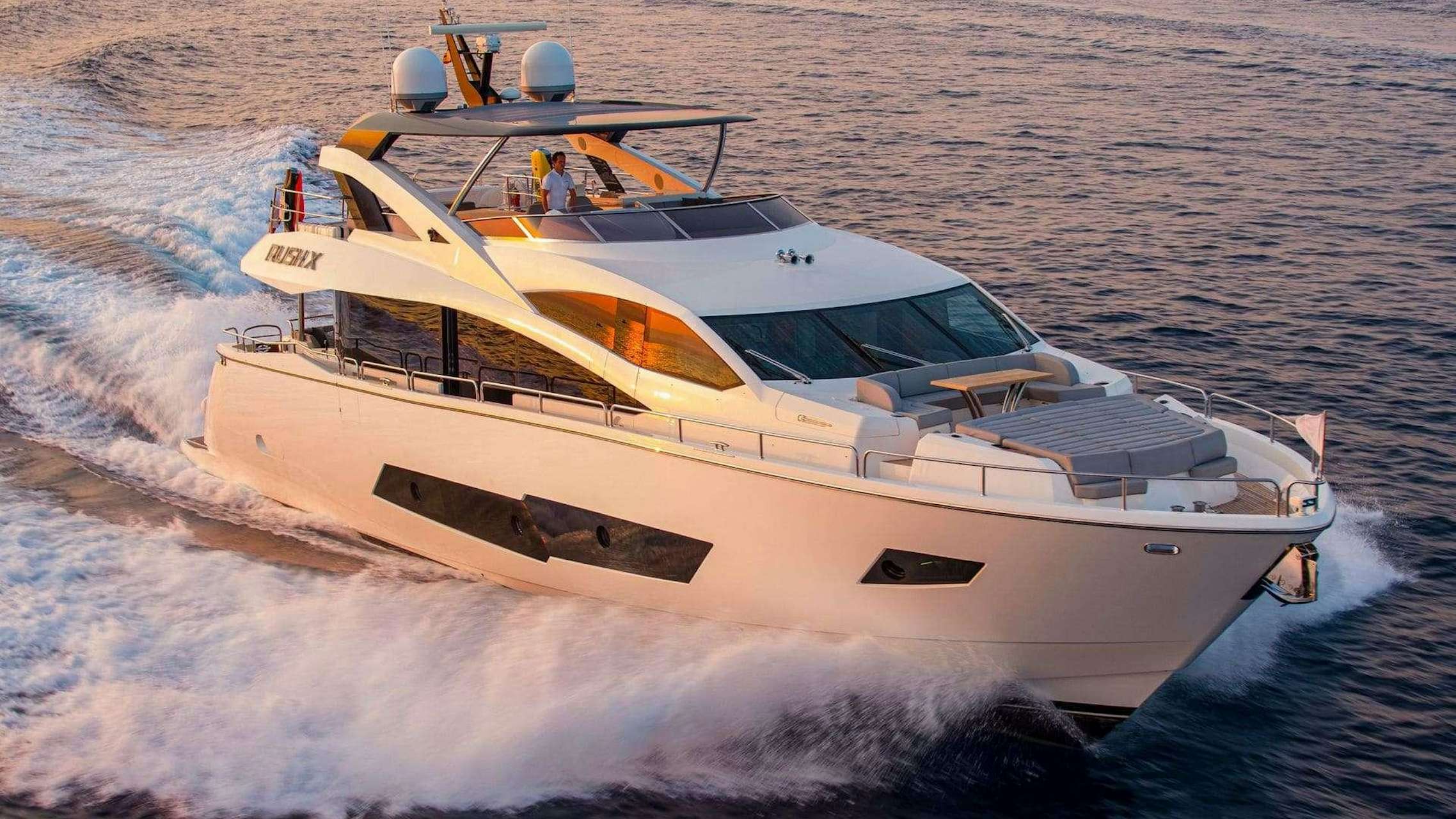 Watch Video for RUSH X Yacht for Charter