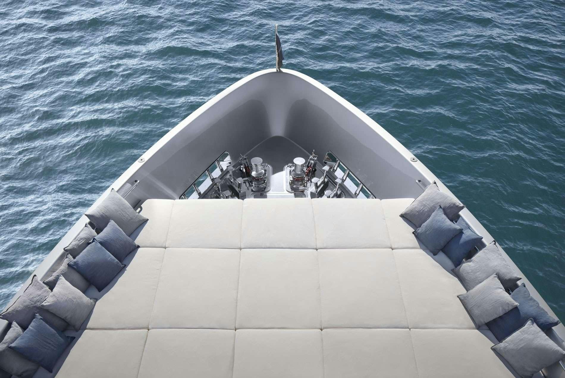 a group of people in a boat aboard ALMAX Yacht for Charter