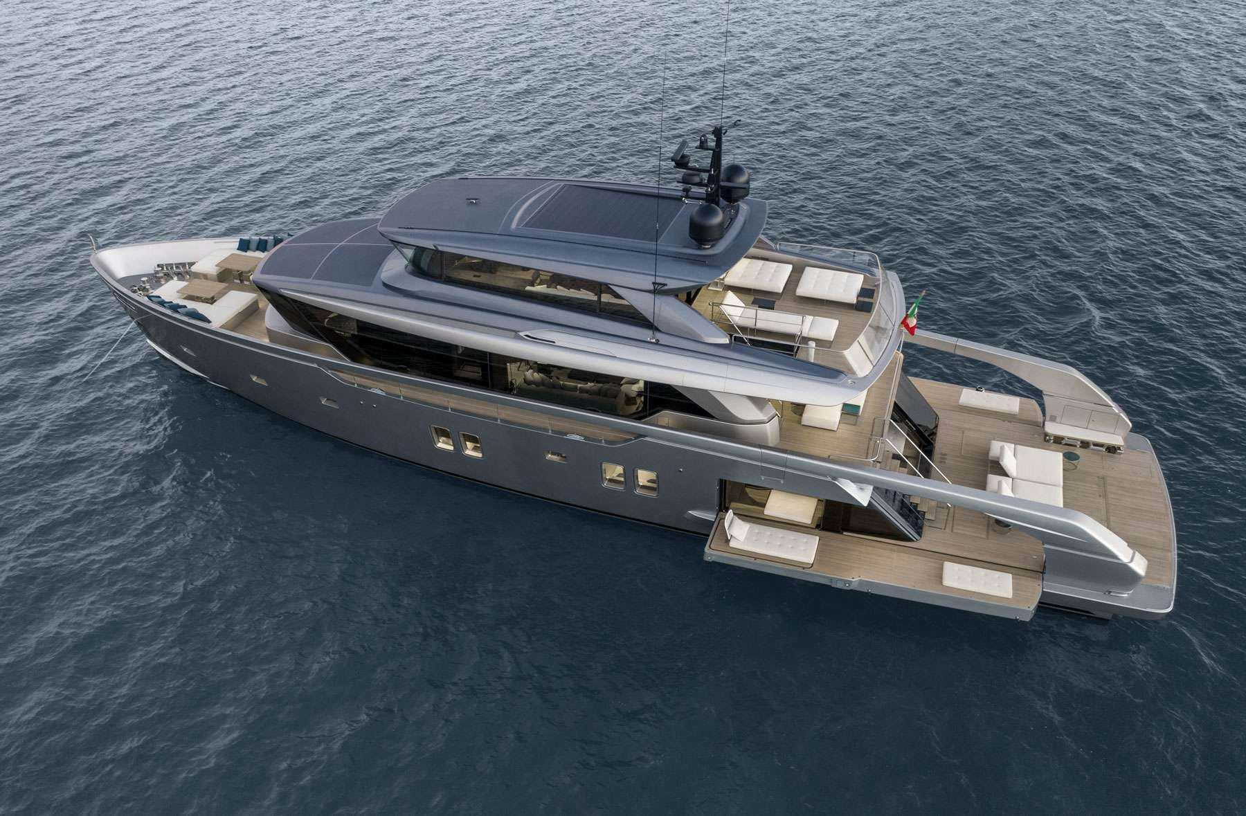 a boat on the water aboard ALMAX Yacht for Charter