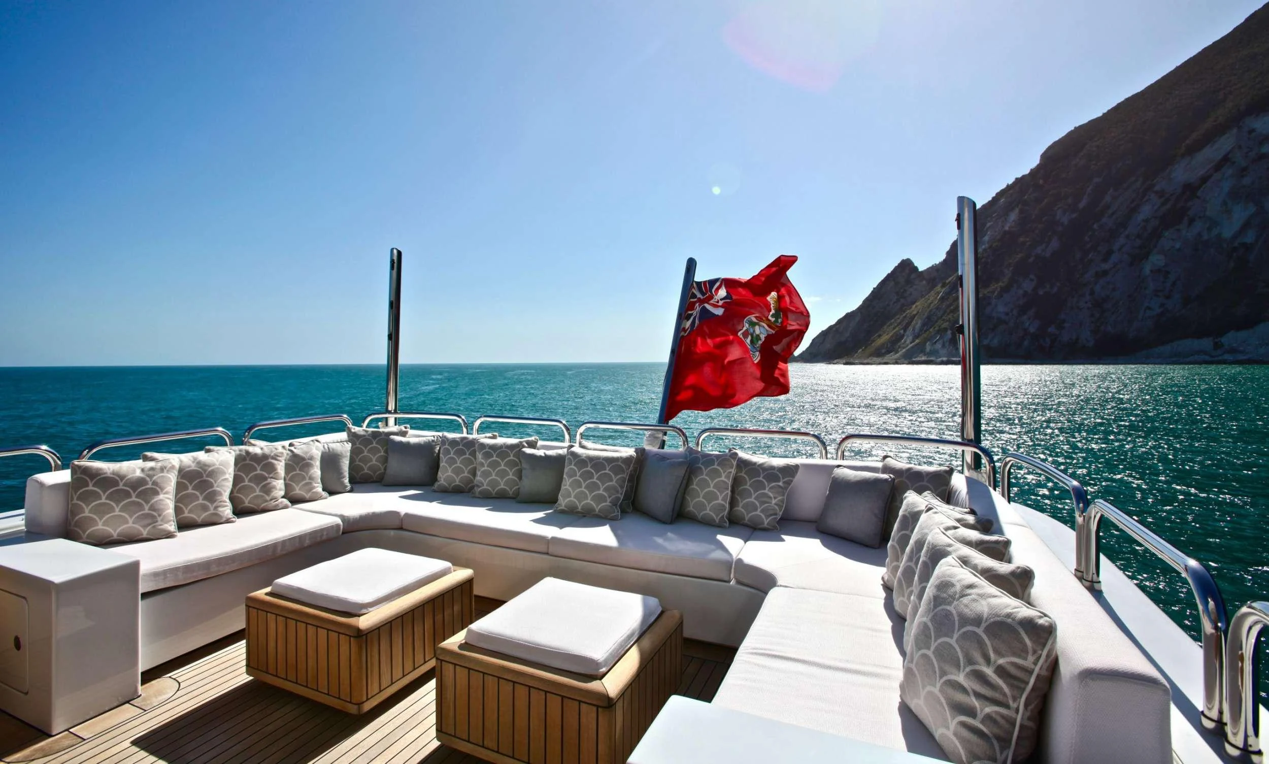 a boat on the water aboard ALALYA Yacht for Charter