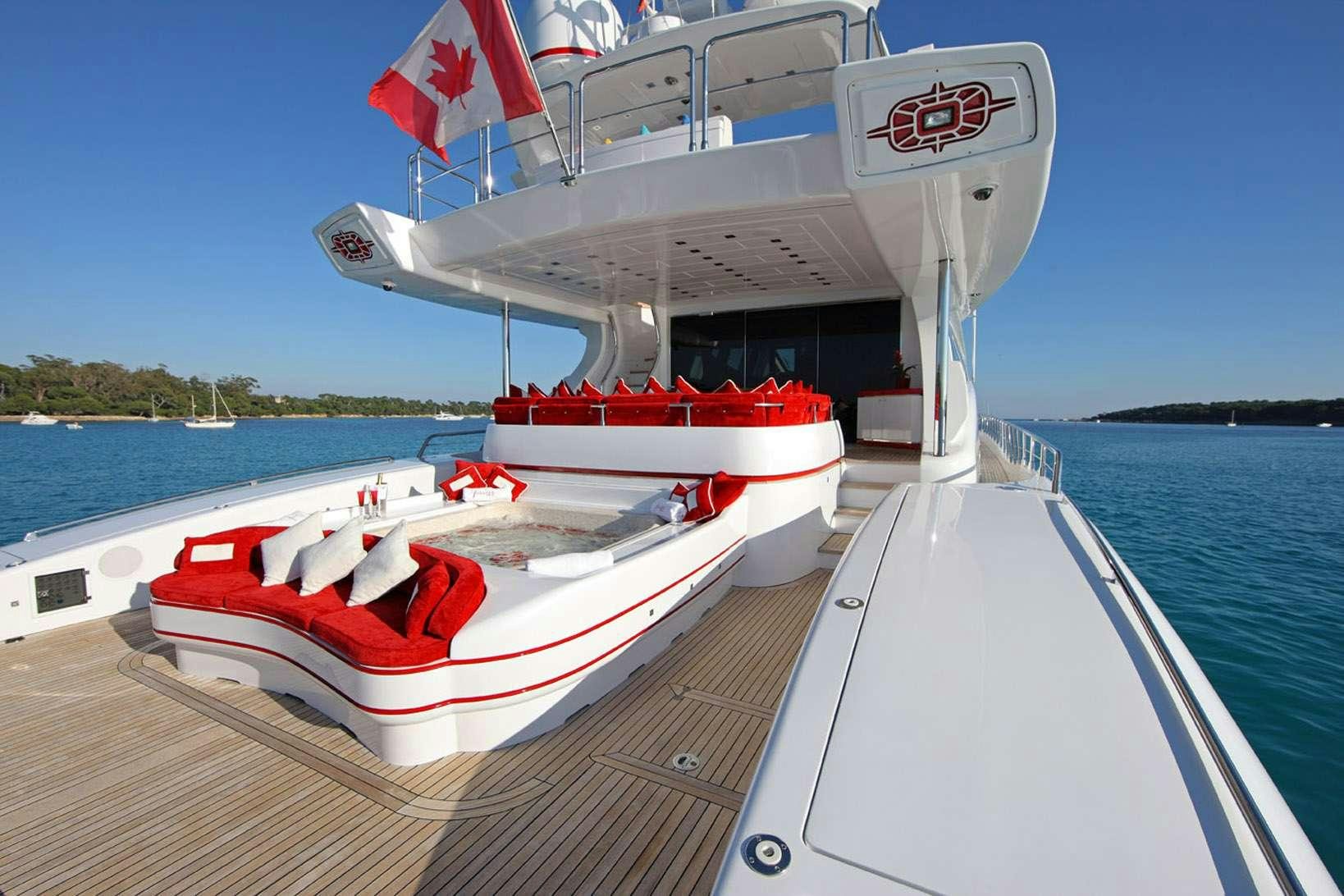 a boat on the water aboard HARMONIC WAVES Yacht for Charter