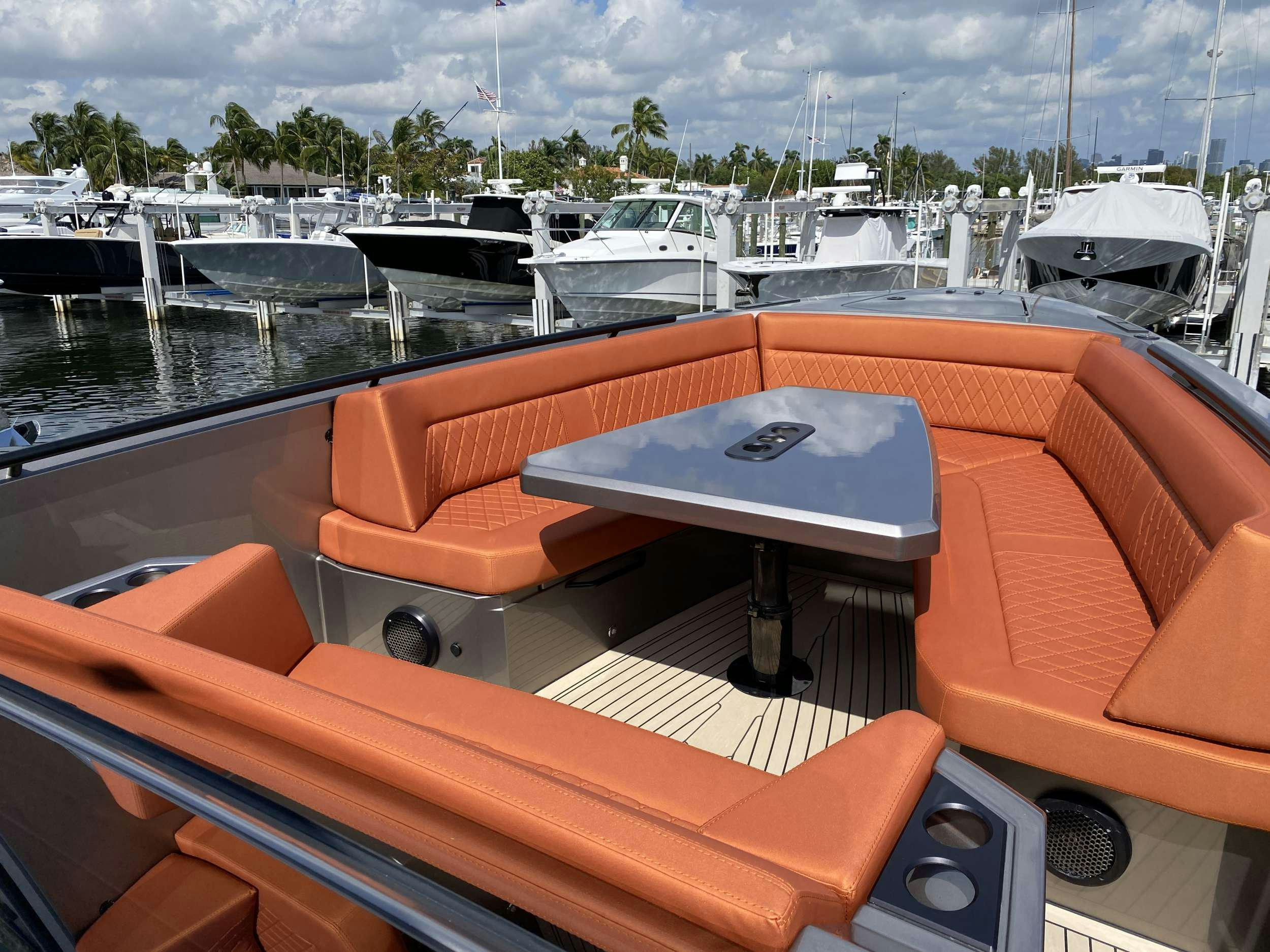 a boat on the water aboard Money Penny  Yacht for Charter