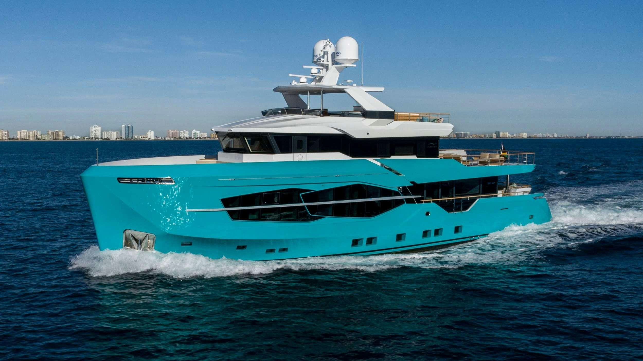 a boat on the water aboard ZARANIA Yacht for Charter