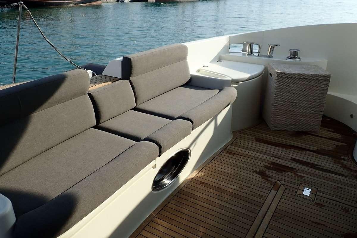 a boat on the water aboard 137 PILLARS SPIRIT Yacht for Charter