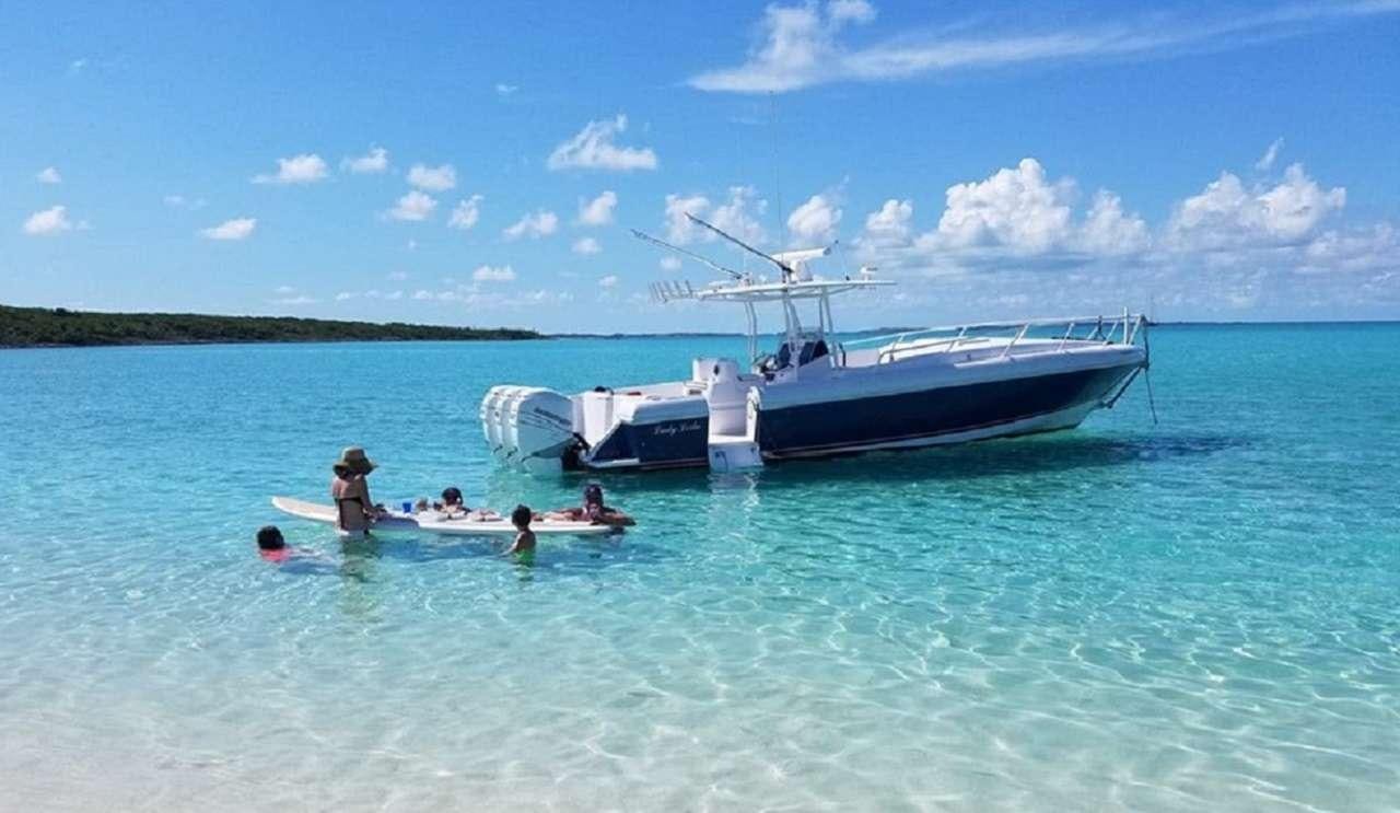 people in the water aboard LADY LEILA Yacht for Charter