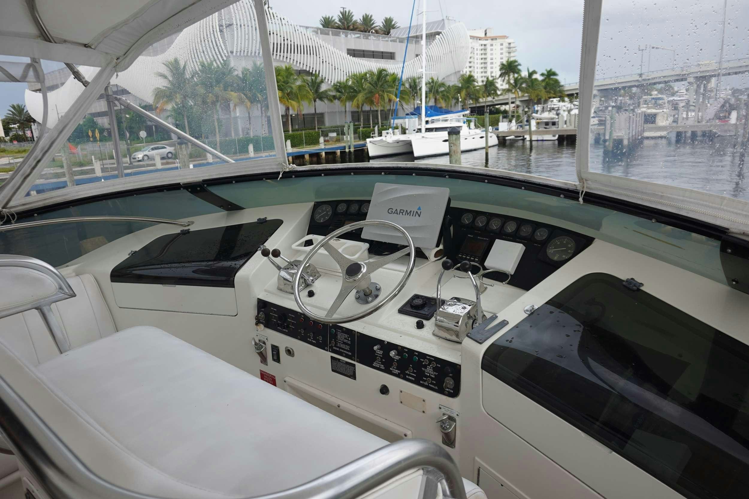 the inside of a boat aboard DIVINE Yacht for Charter