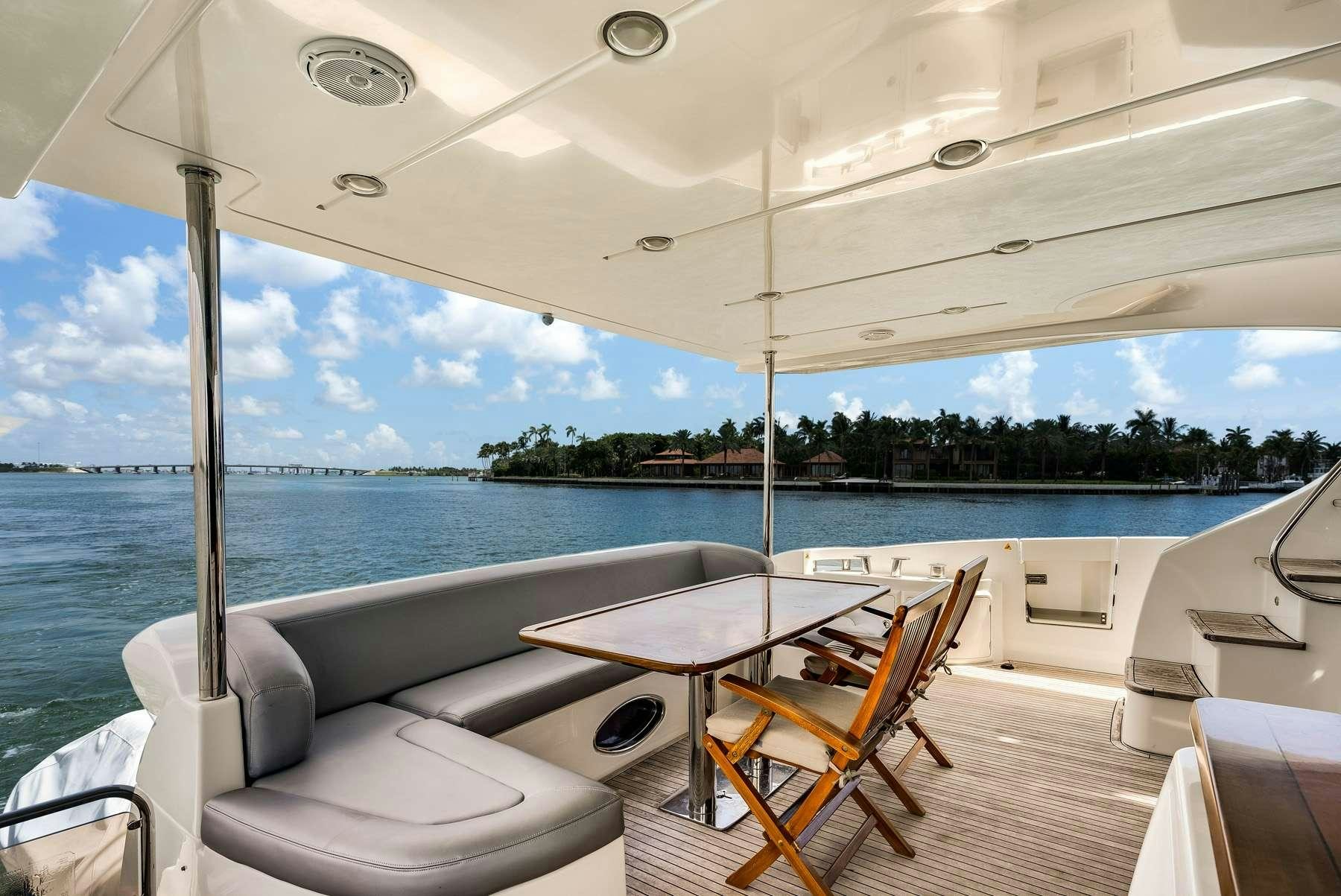 a boat on the water aboard DAYS LIKE THIS Yacht for Charter