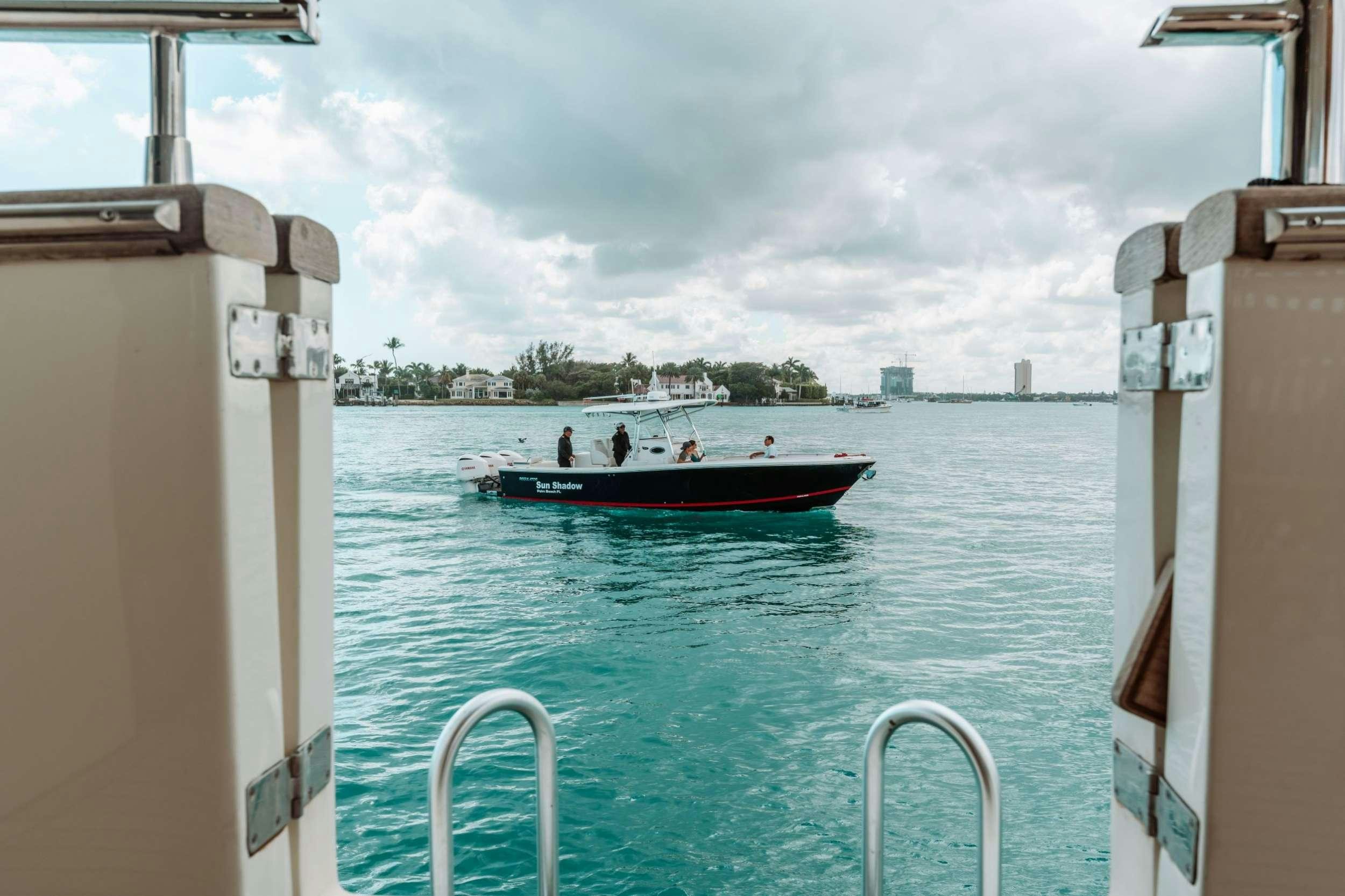 a boat in the water aboard ENDLESS SUN Yacht for Charter
