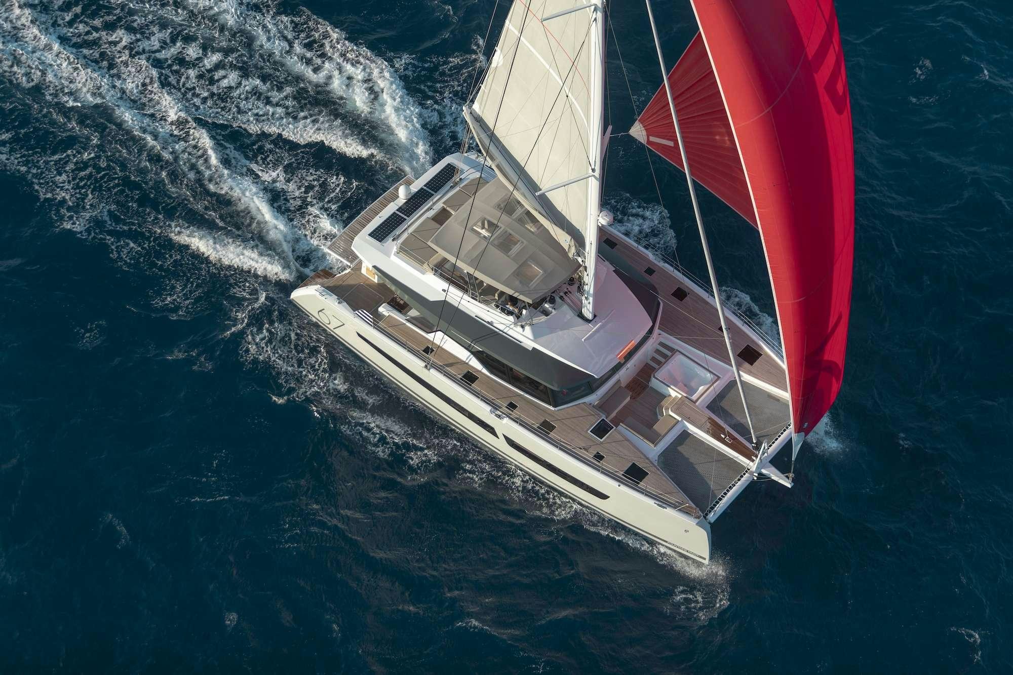 a boat on the water aboard ALEXANDRA II Yacht for Charter