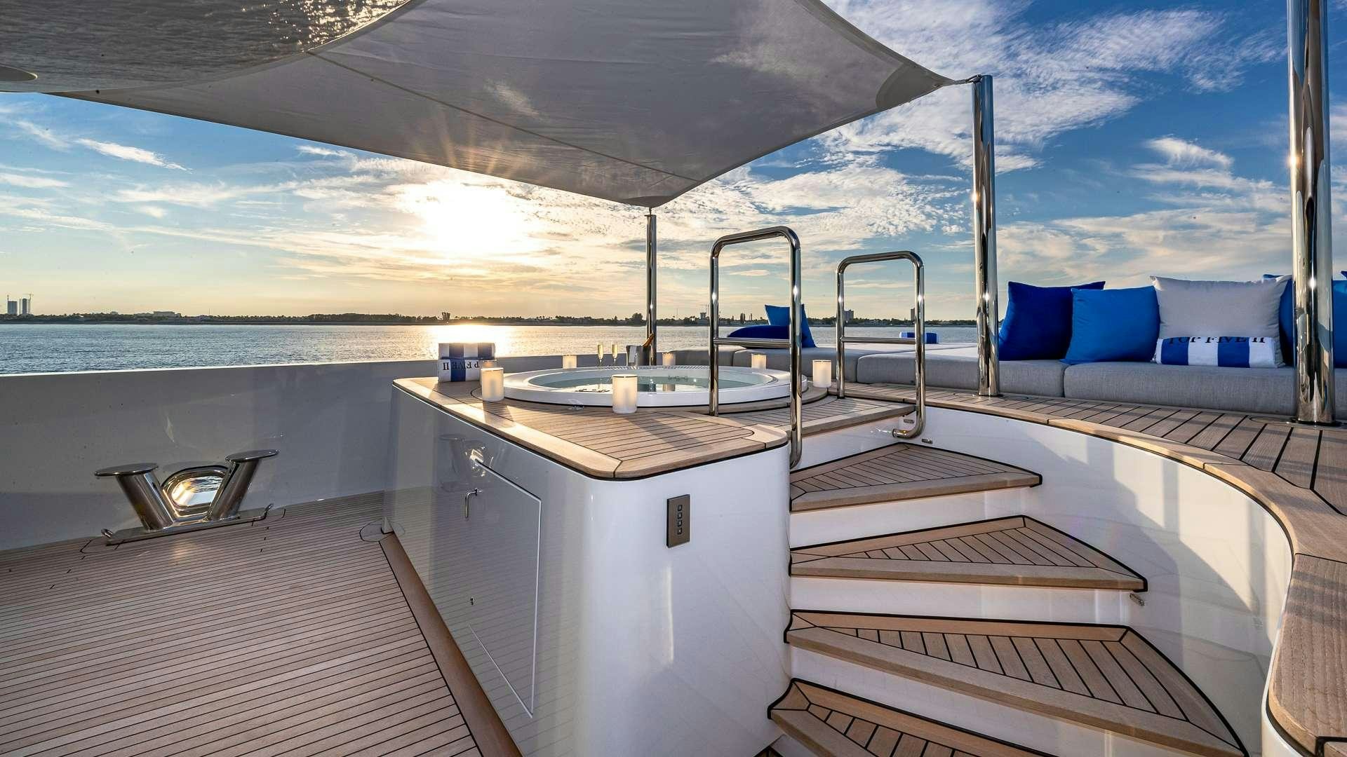 a boat on the water aboard TOP FIVE II Yacht for Charter