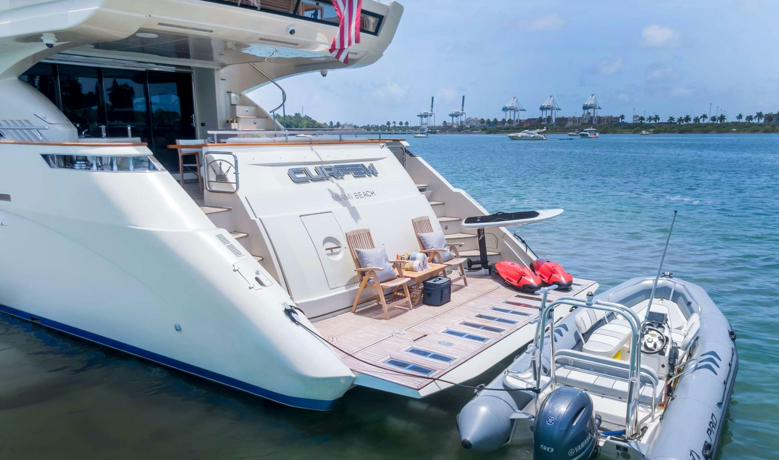 a boat on the water aboard CASUAL Yacht for Charter