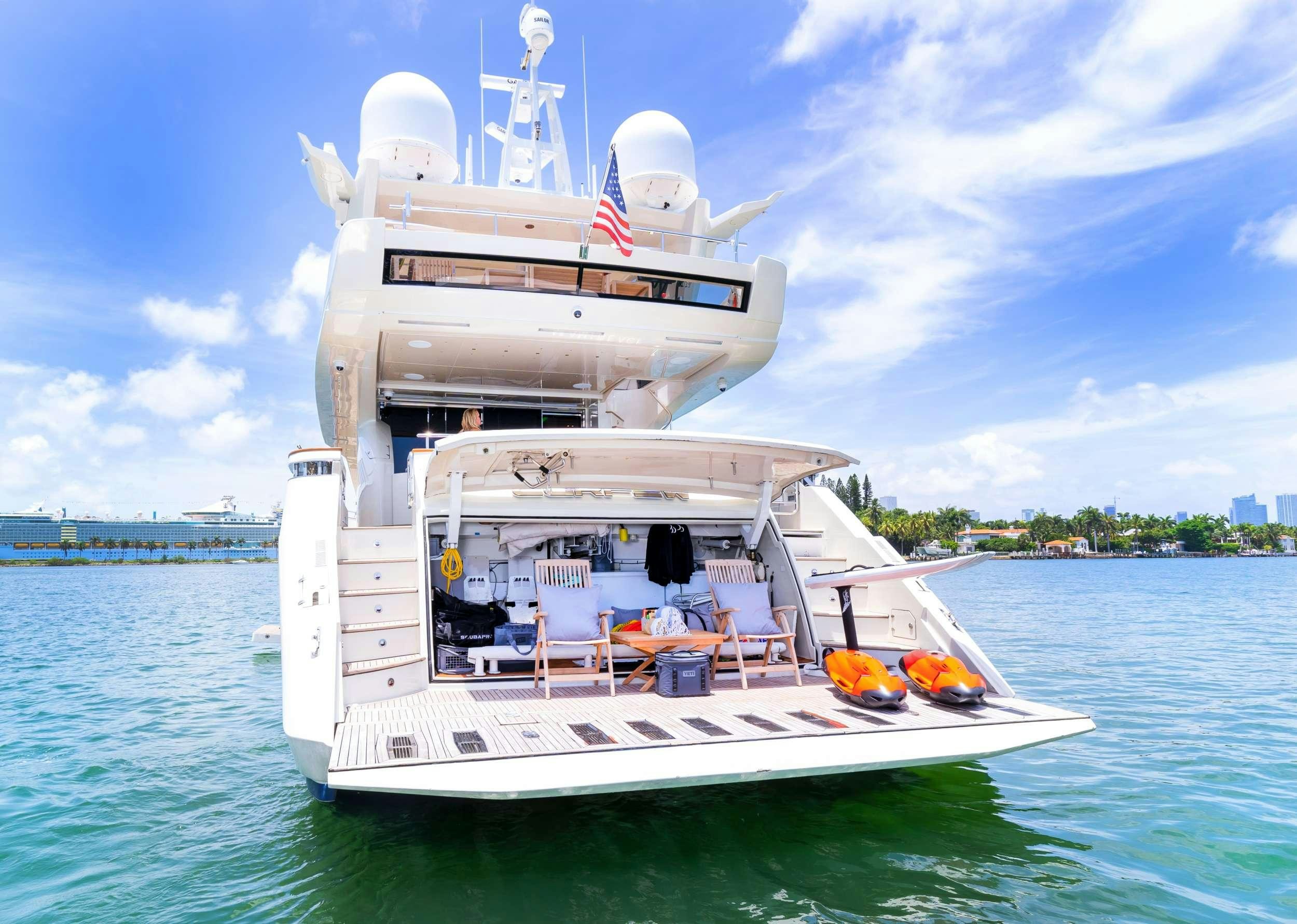 a boat on the water aboard CASUAL Yacht for Charter