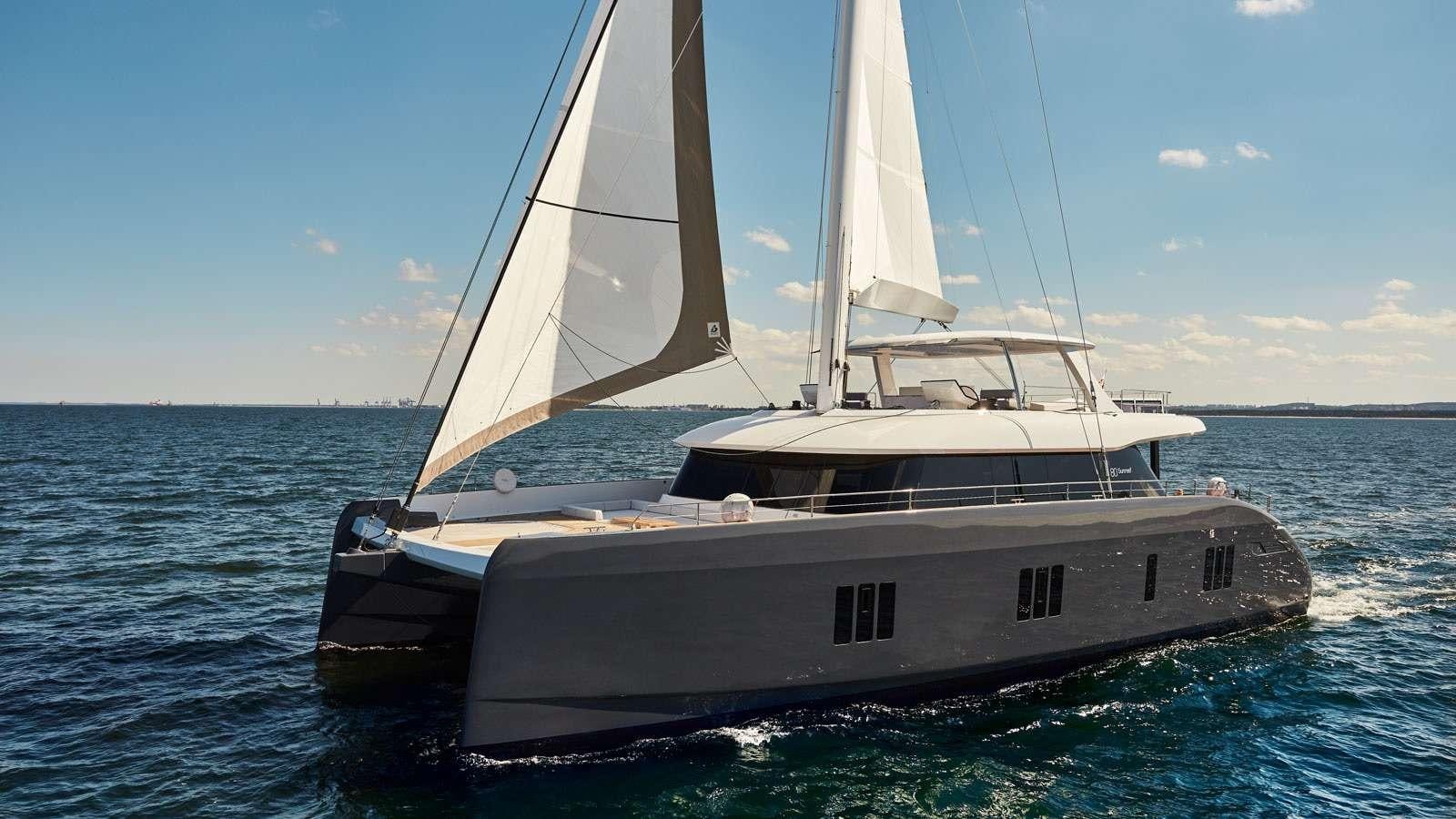 a boat in the water aboard SEACLUSION Yacht for Charter