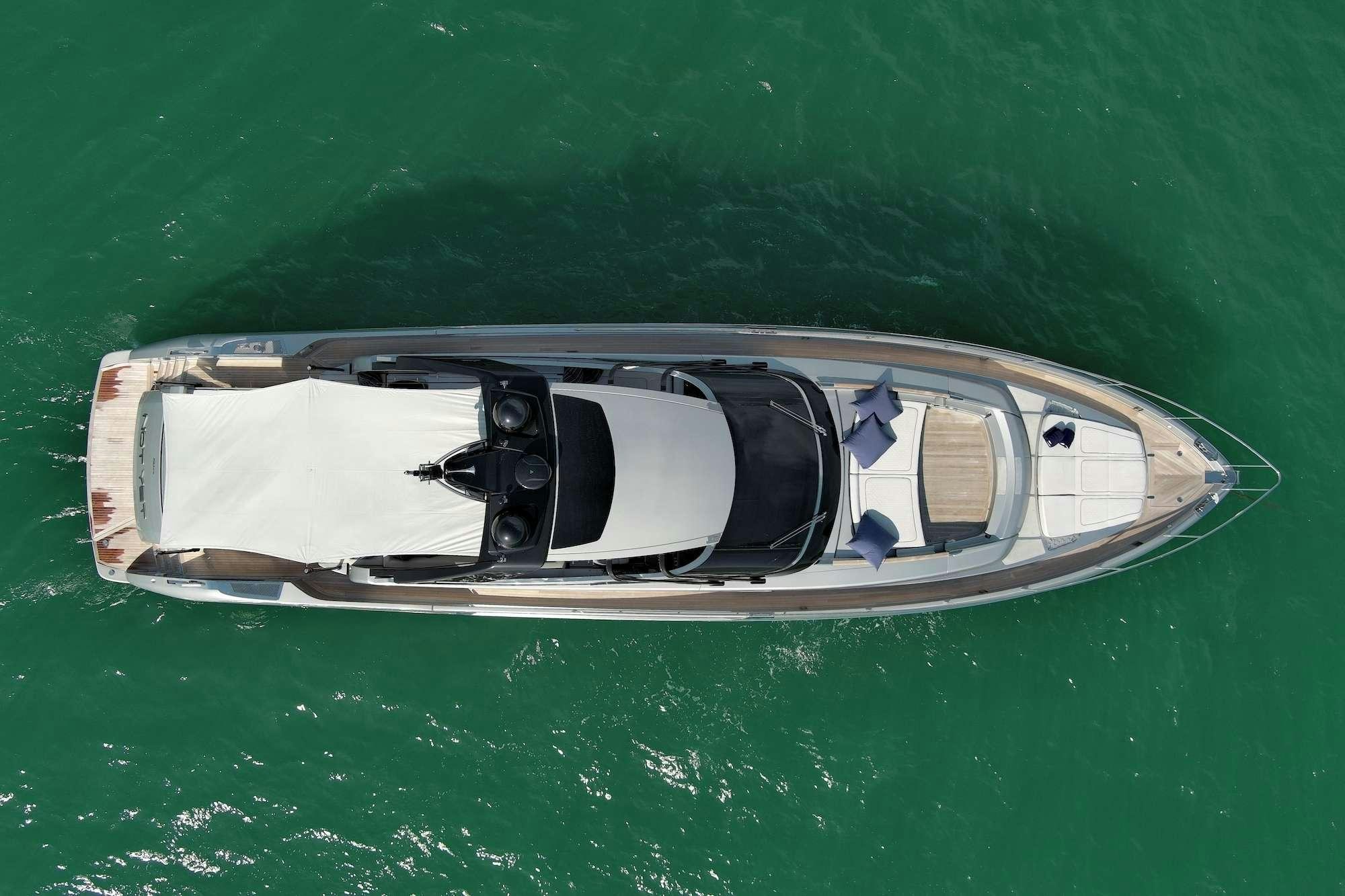 a device with a screen aboard NOT YET Yacht for Charter