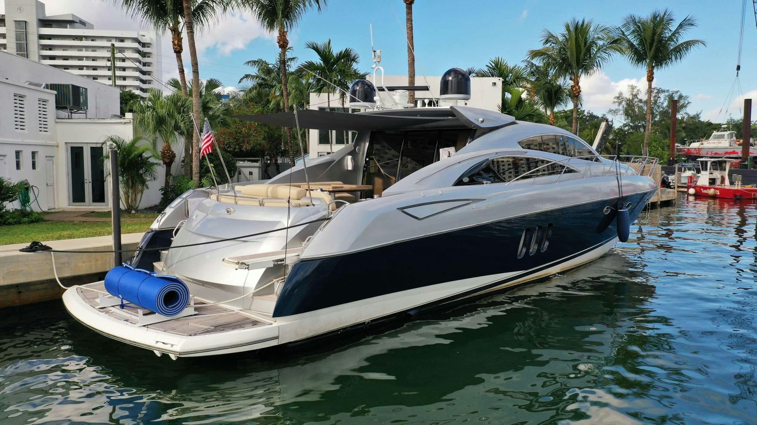a boat on the water aboard LION Yacht for Charter