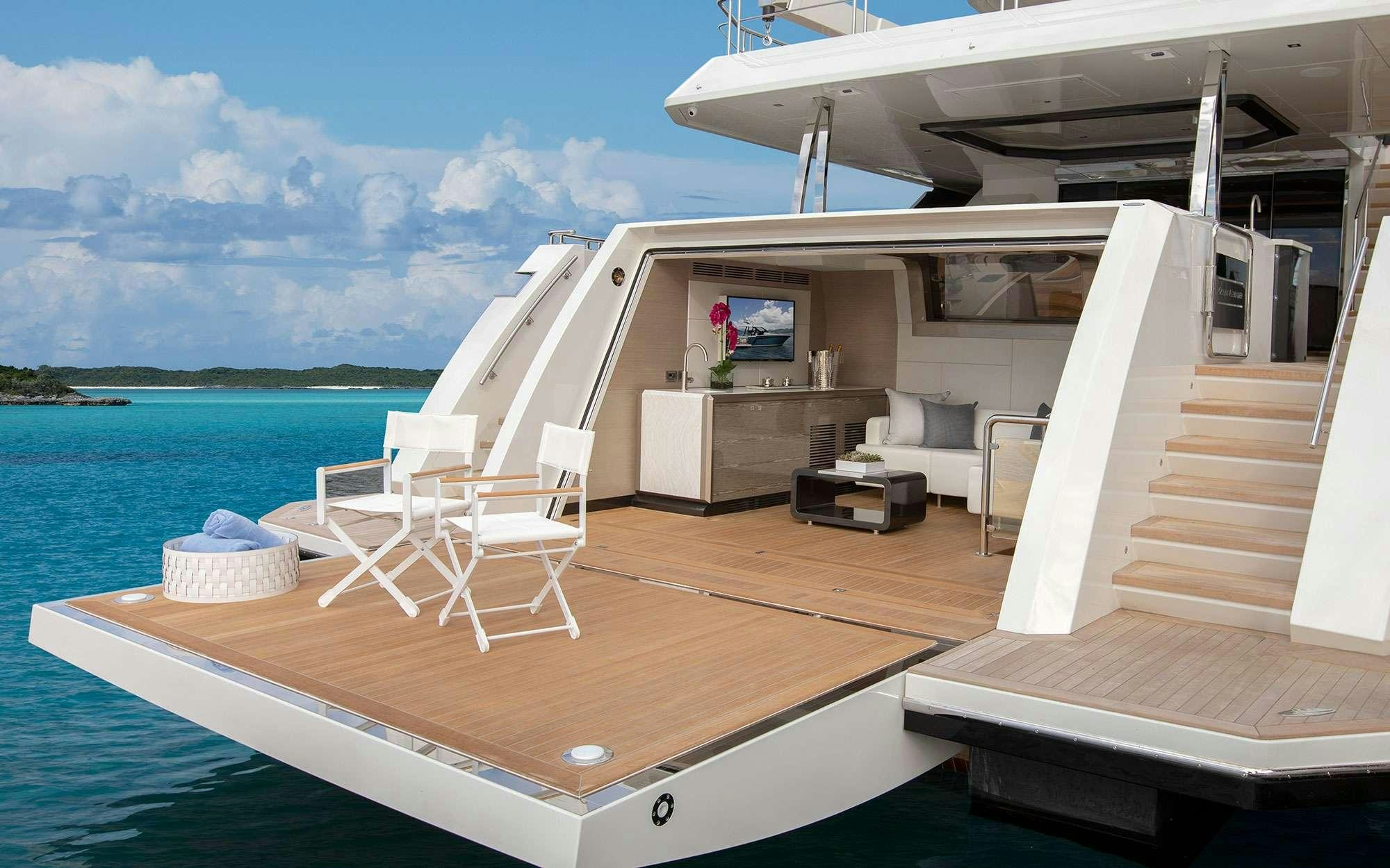 a house on the water aboard DREAMS Yacht for Charter