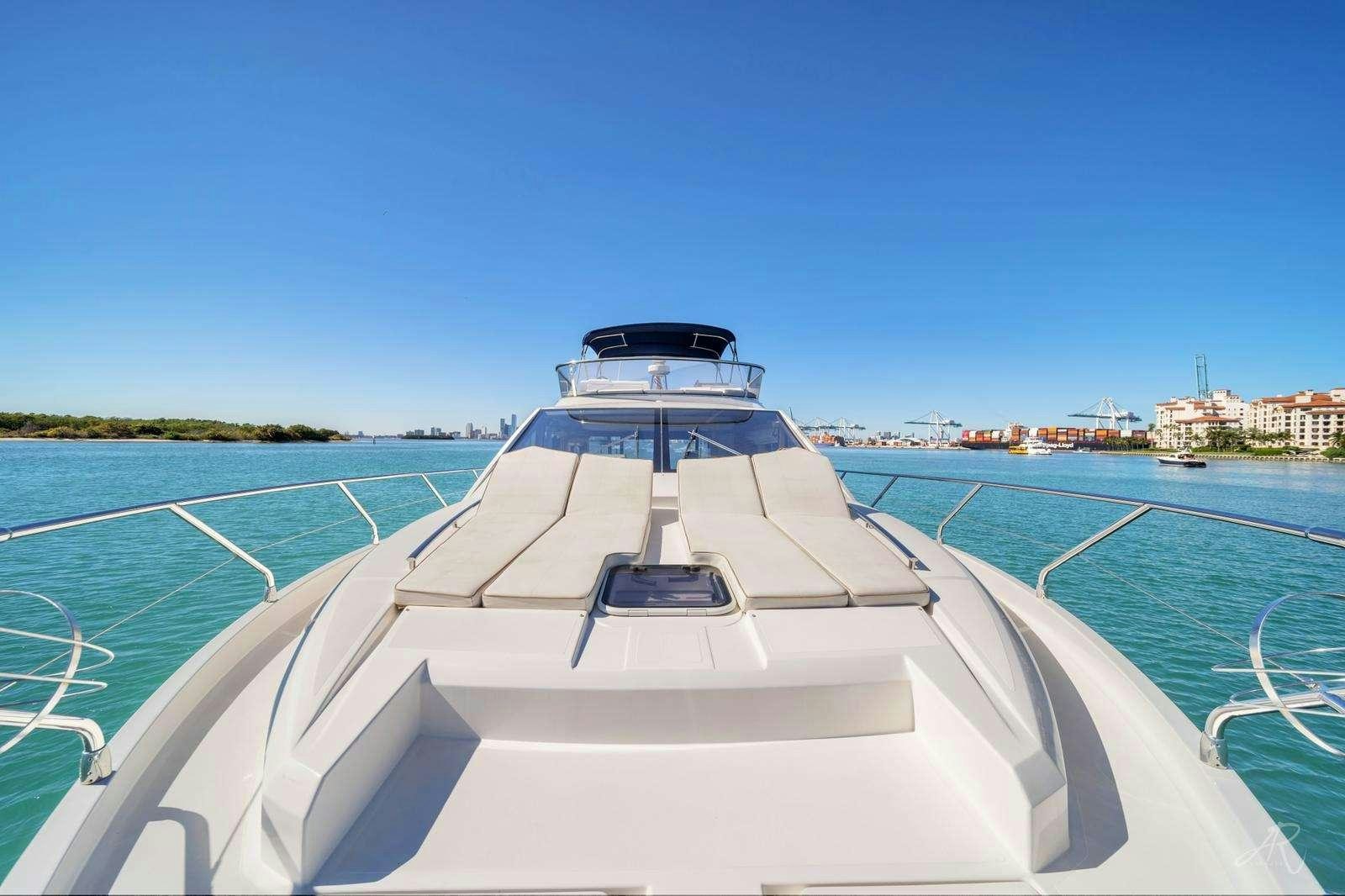 a boat on the water aboard TWO Yacht for Charter
