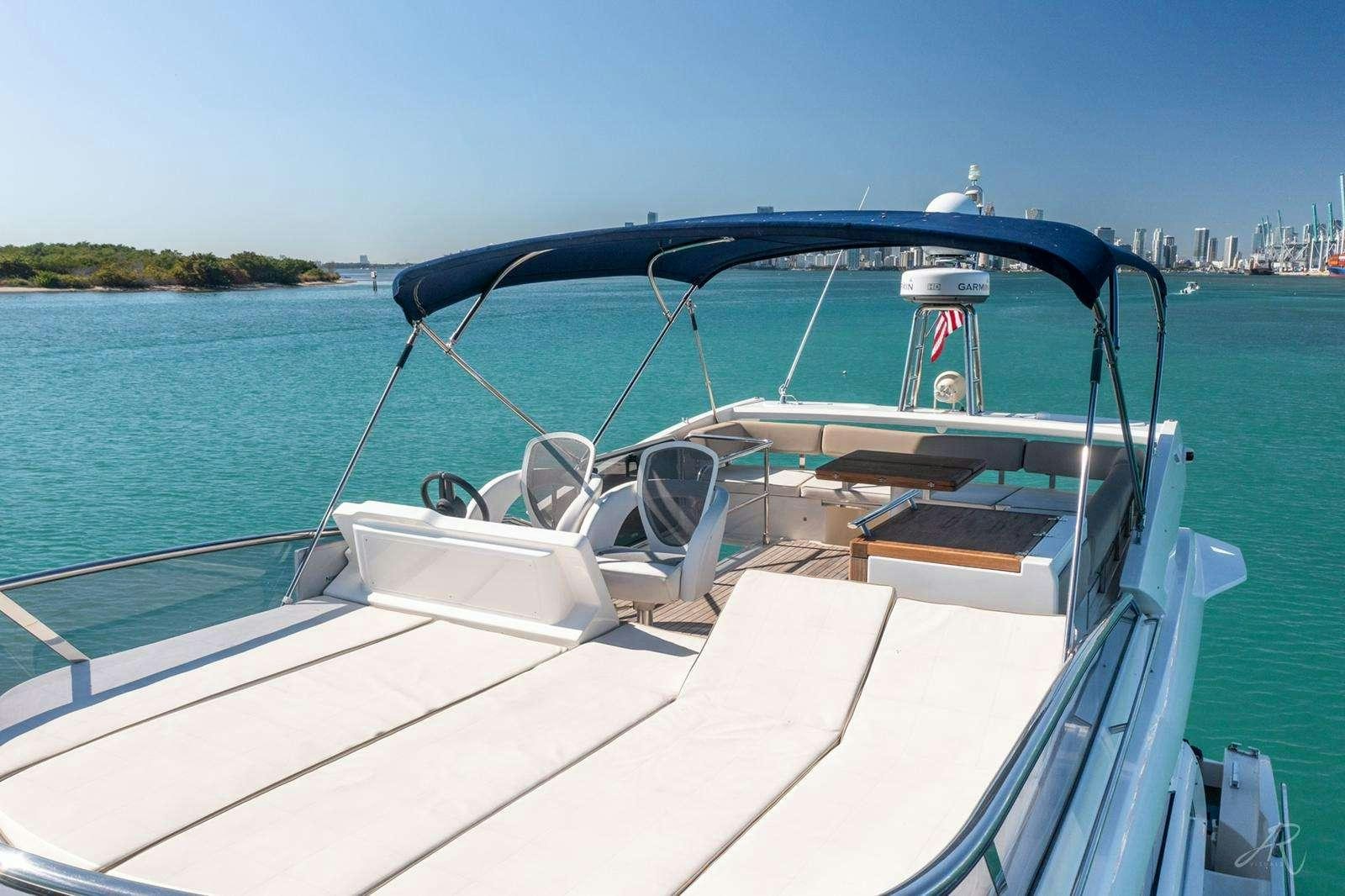 a boat on the water aboard TWO Yacht for Charter