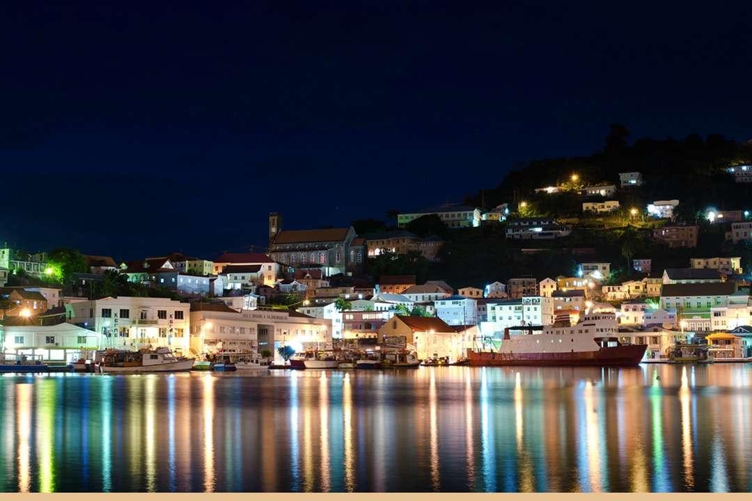 a city by the water aboard QUEST Yacht for Charter