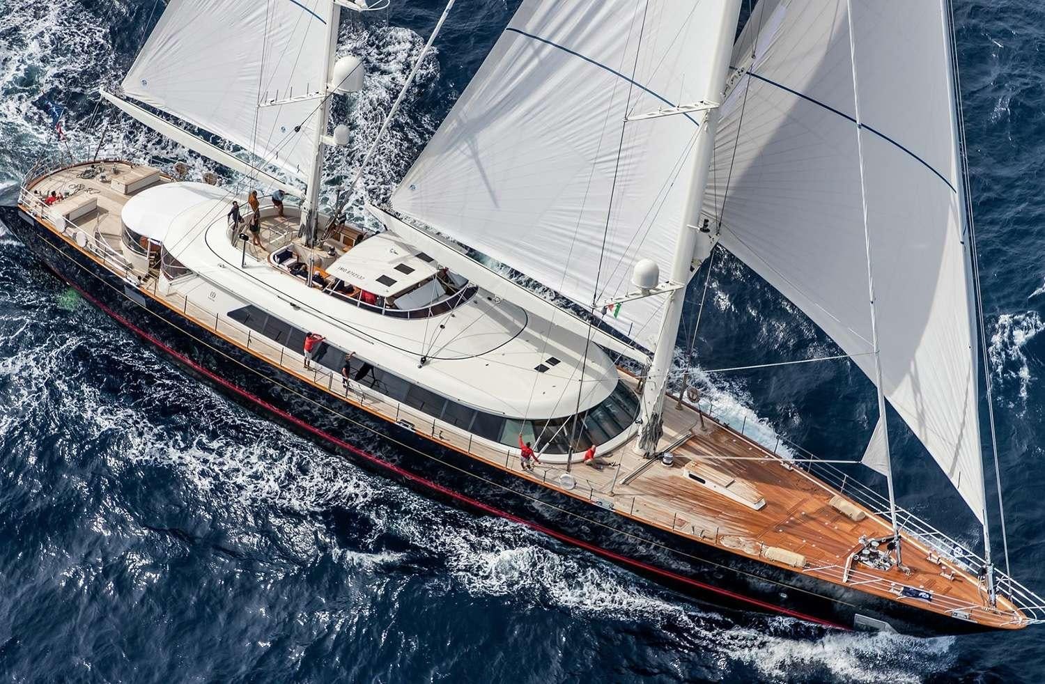 a boat sailing on the sea aboard JASALI II Yacht for Charter