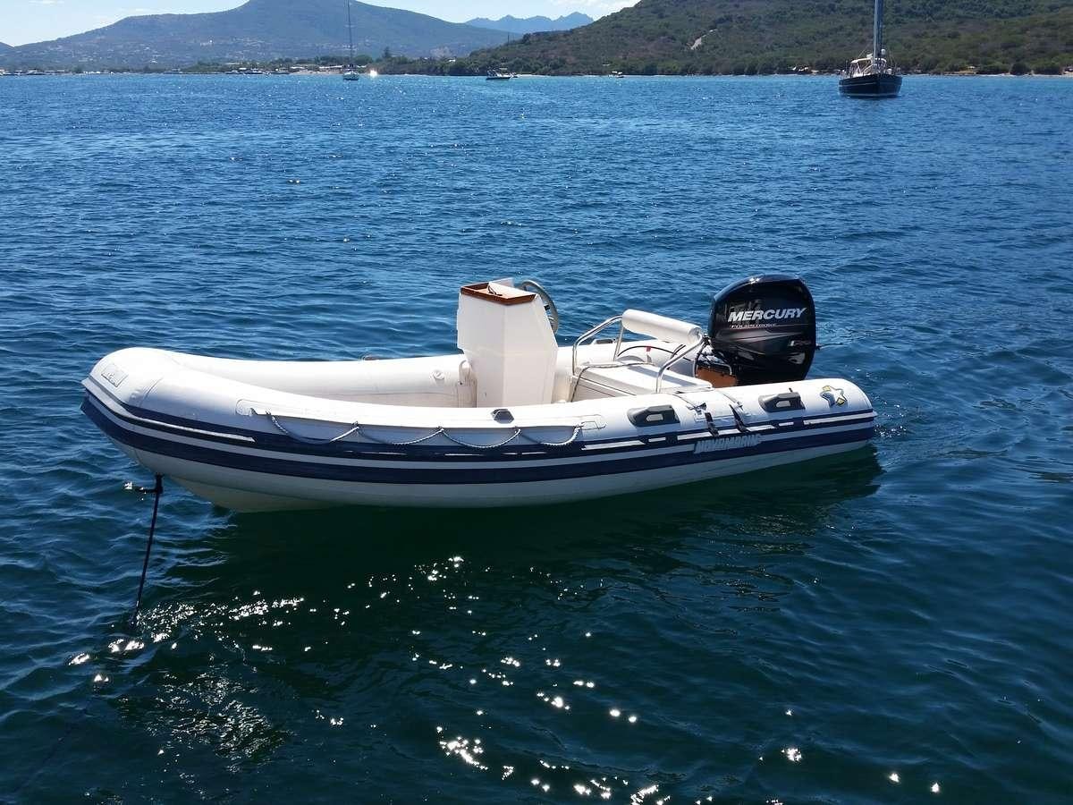a boat in the water aboard PRIME Yacht for Charter