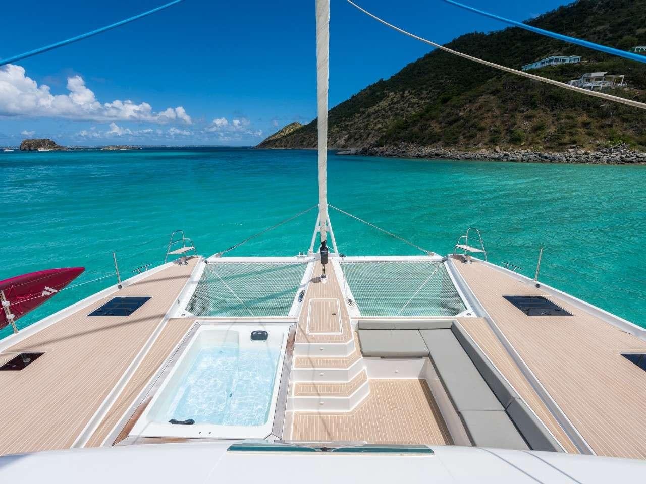 a boat on the water aboard ADEONA Yacht for Charter